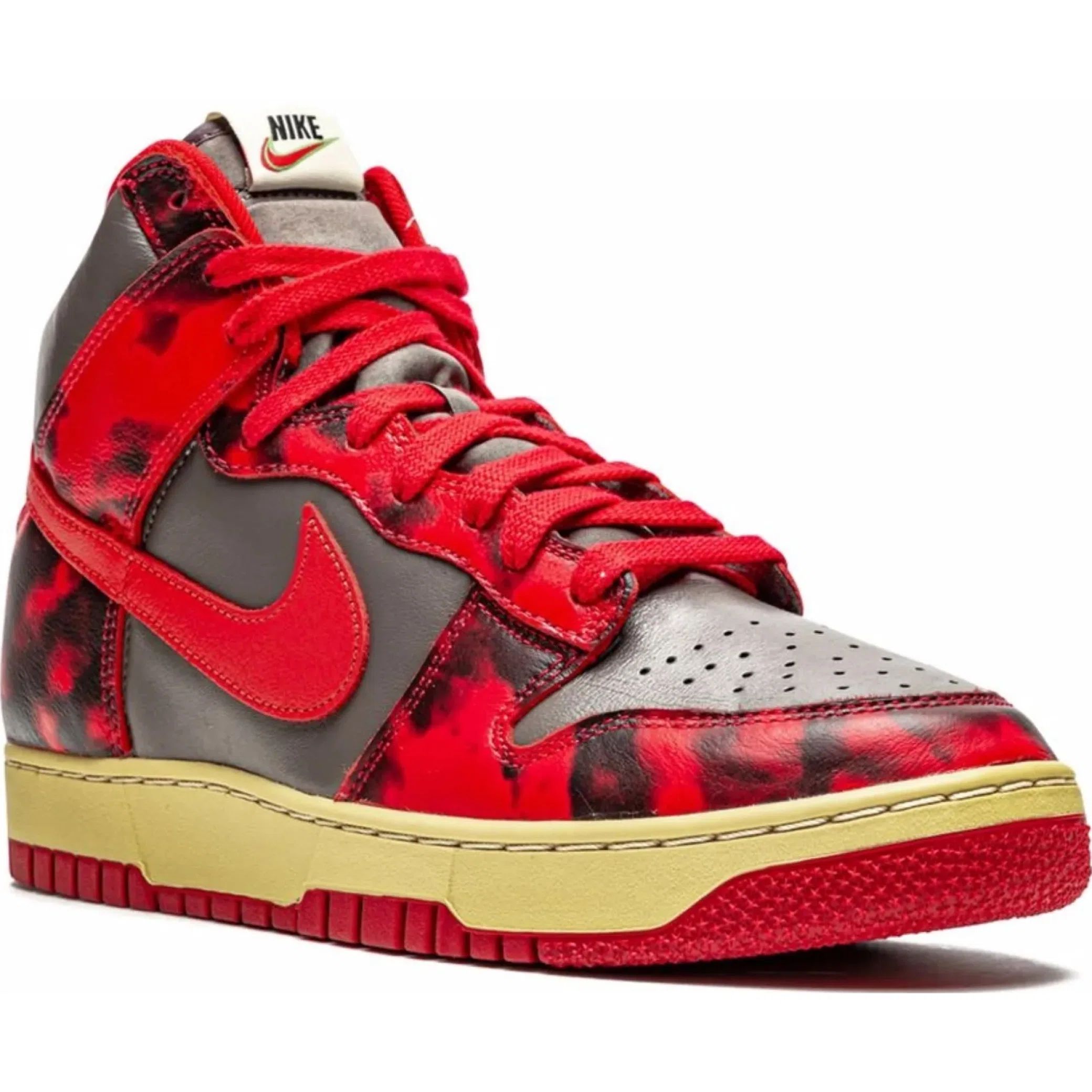 Кроссовки Nike Dunk High "1985 Red Acid Wash" | Farsel