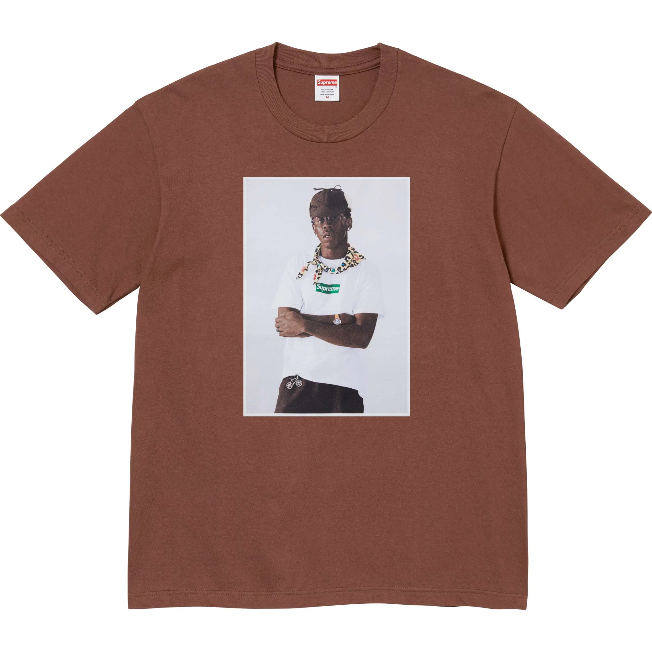  Supreme FW24 Tyler, The Creator Tee "Brown" | Farsel