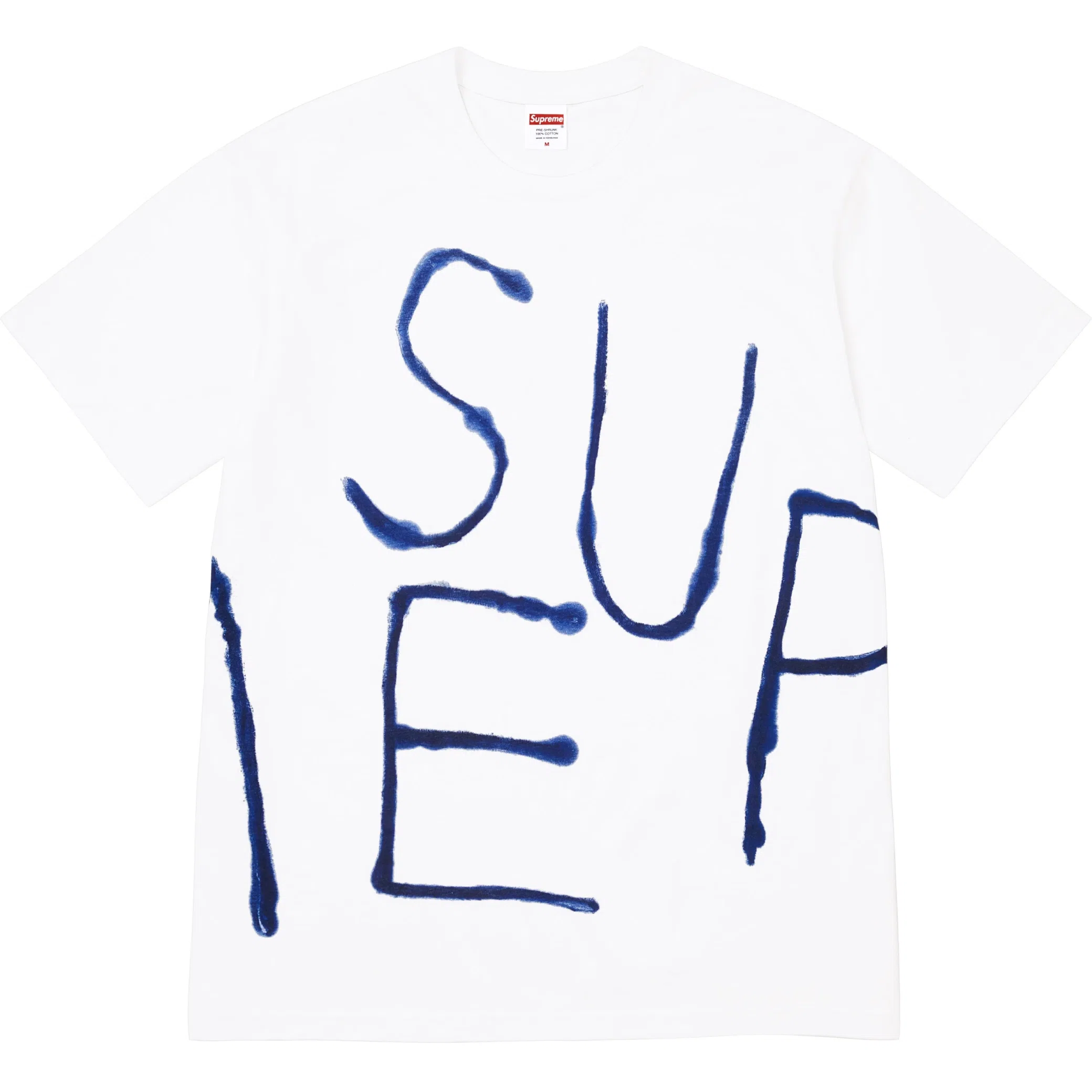  Supreme SS25 Painted Tee "White" | Farsel