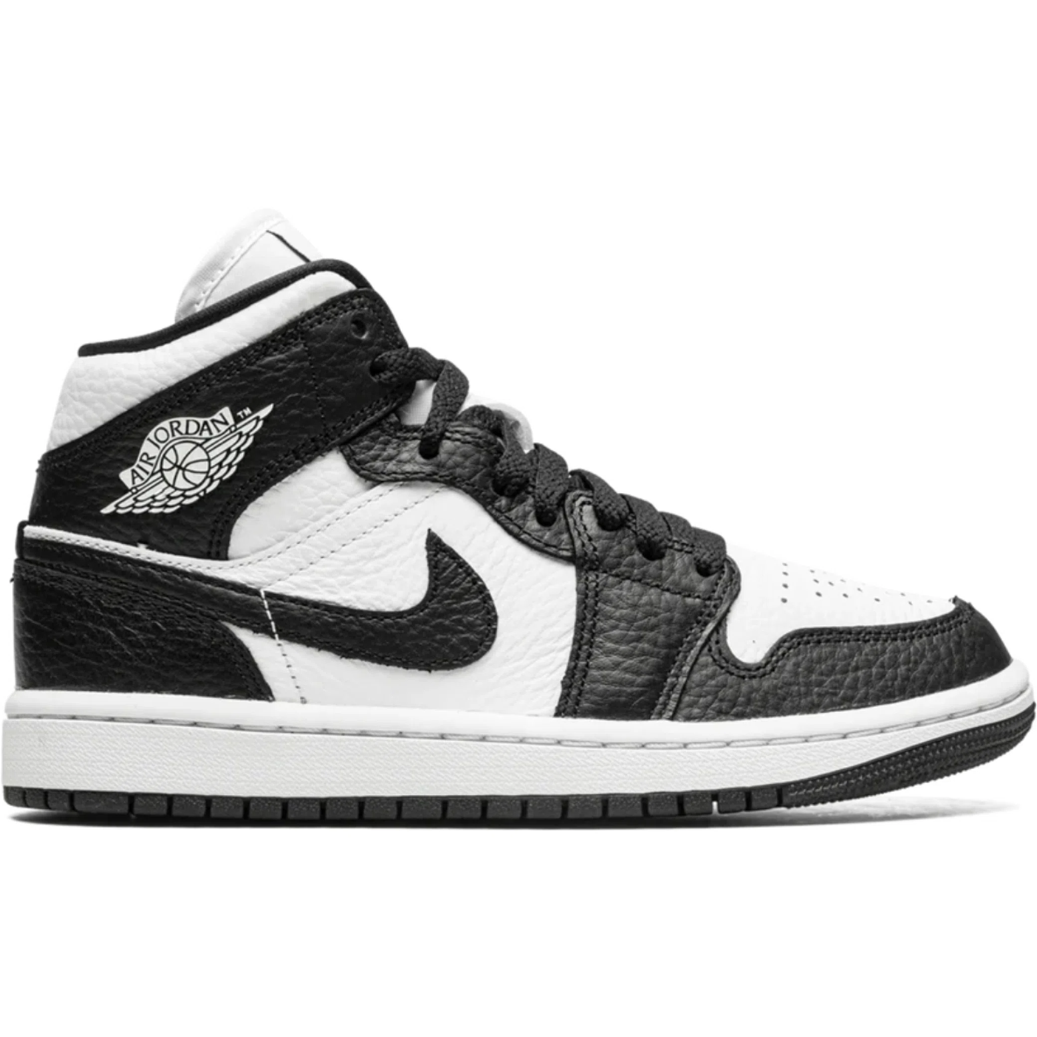 Кроссовки Nike Air Jordan 1 Mid WMNS "Split Black White" | Farsel