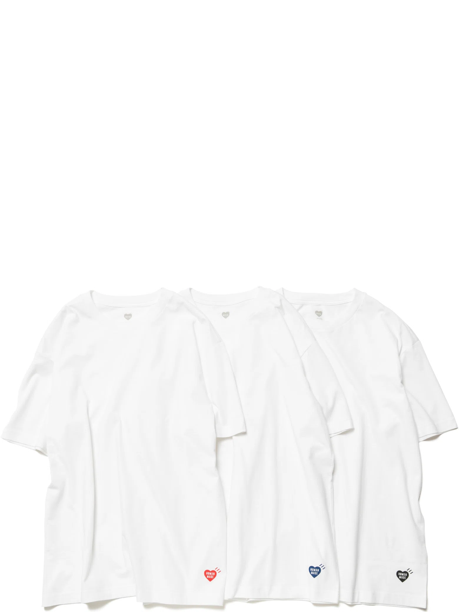Футболки Human Made 3-Pack T-Shirt "White" | Farsel