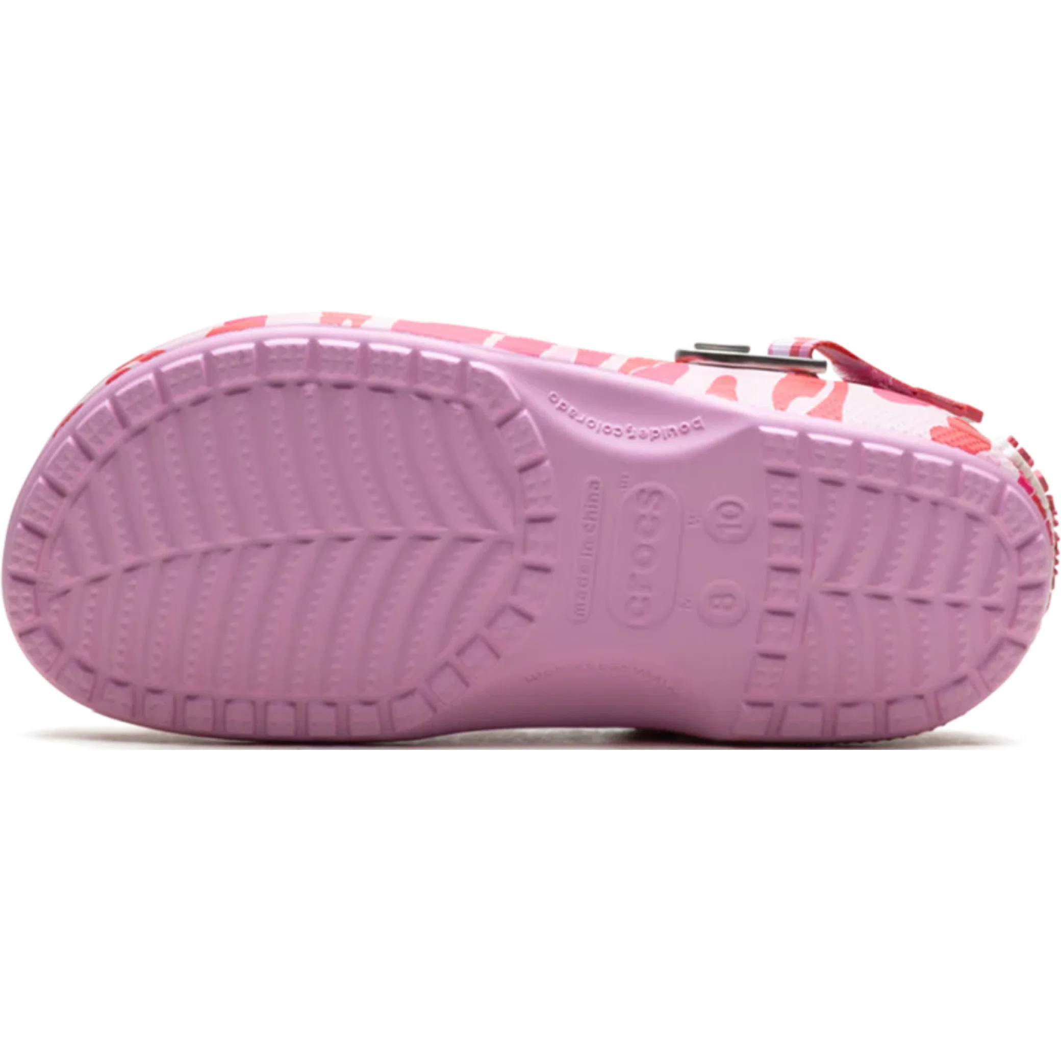  Crocs Classic Clog A Bathing Ape ABC "Camo Pink" | Farsel