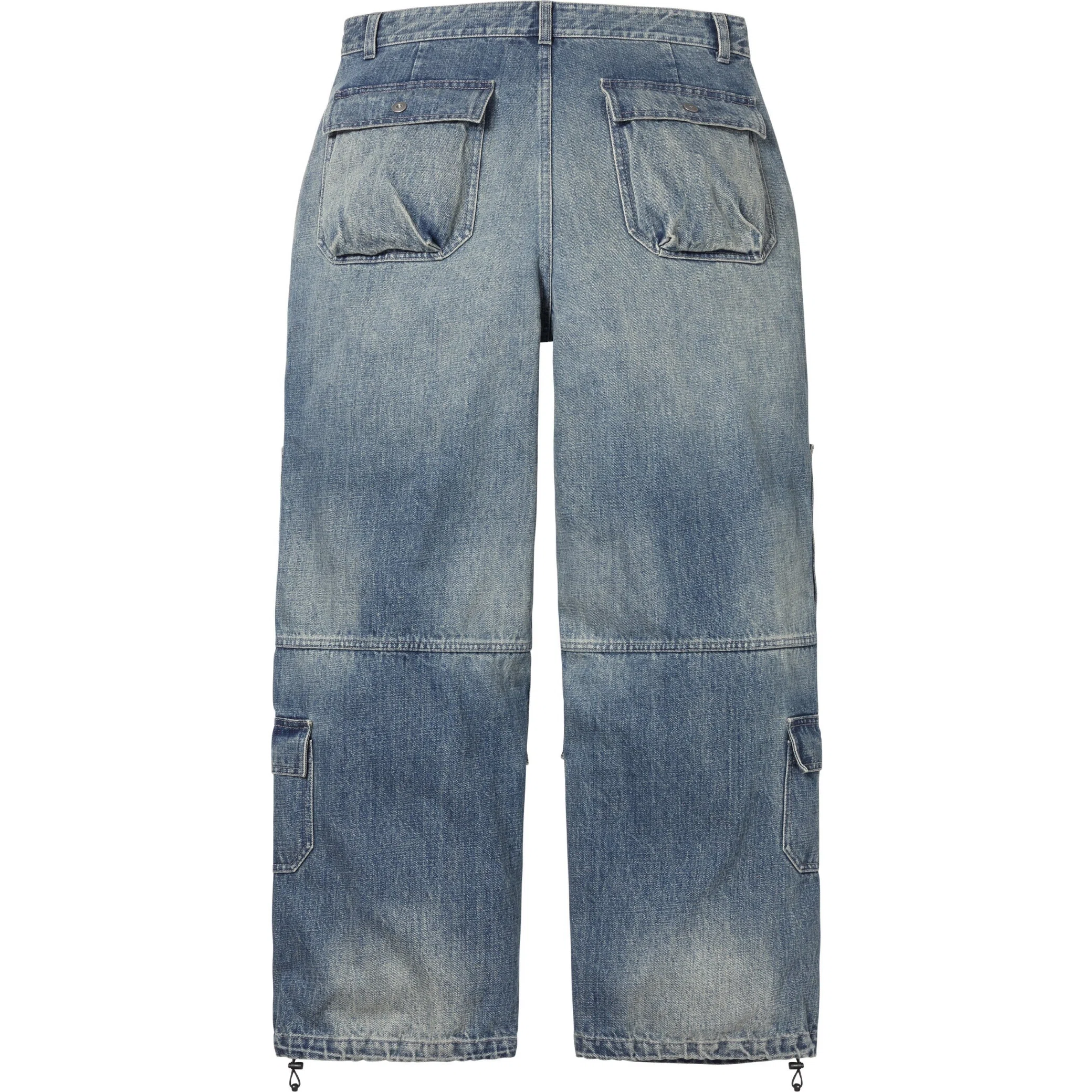 Джинсы Supreme FW25 Y’s by Yohji Yamamoto Denim Utility Pant "Washed Blue" | Farsel
