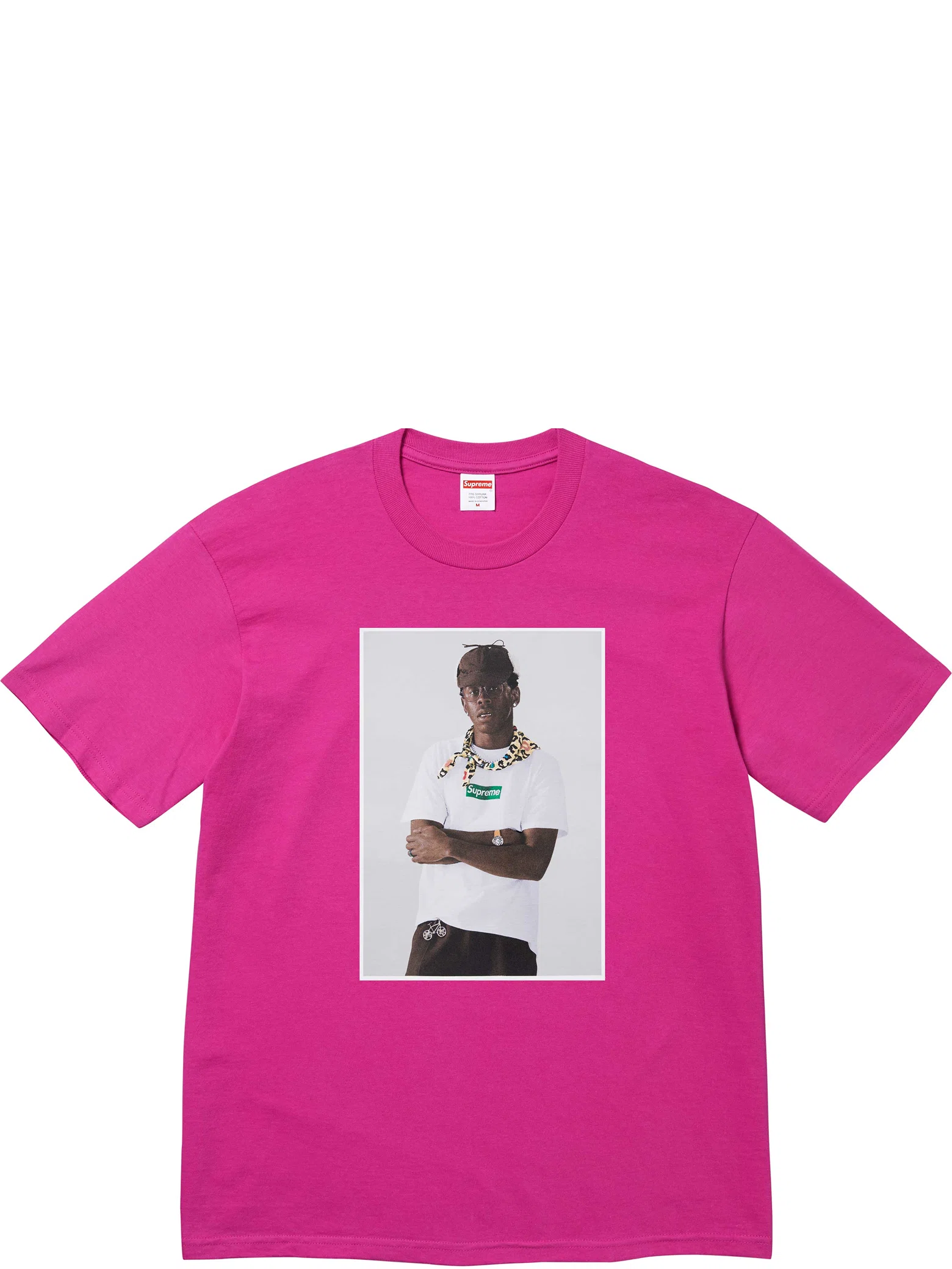 Футболки Supreme FW24 Tyler, The Creator Tee "Magenta" | Farsel