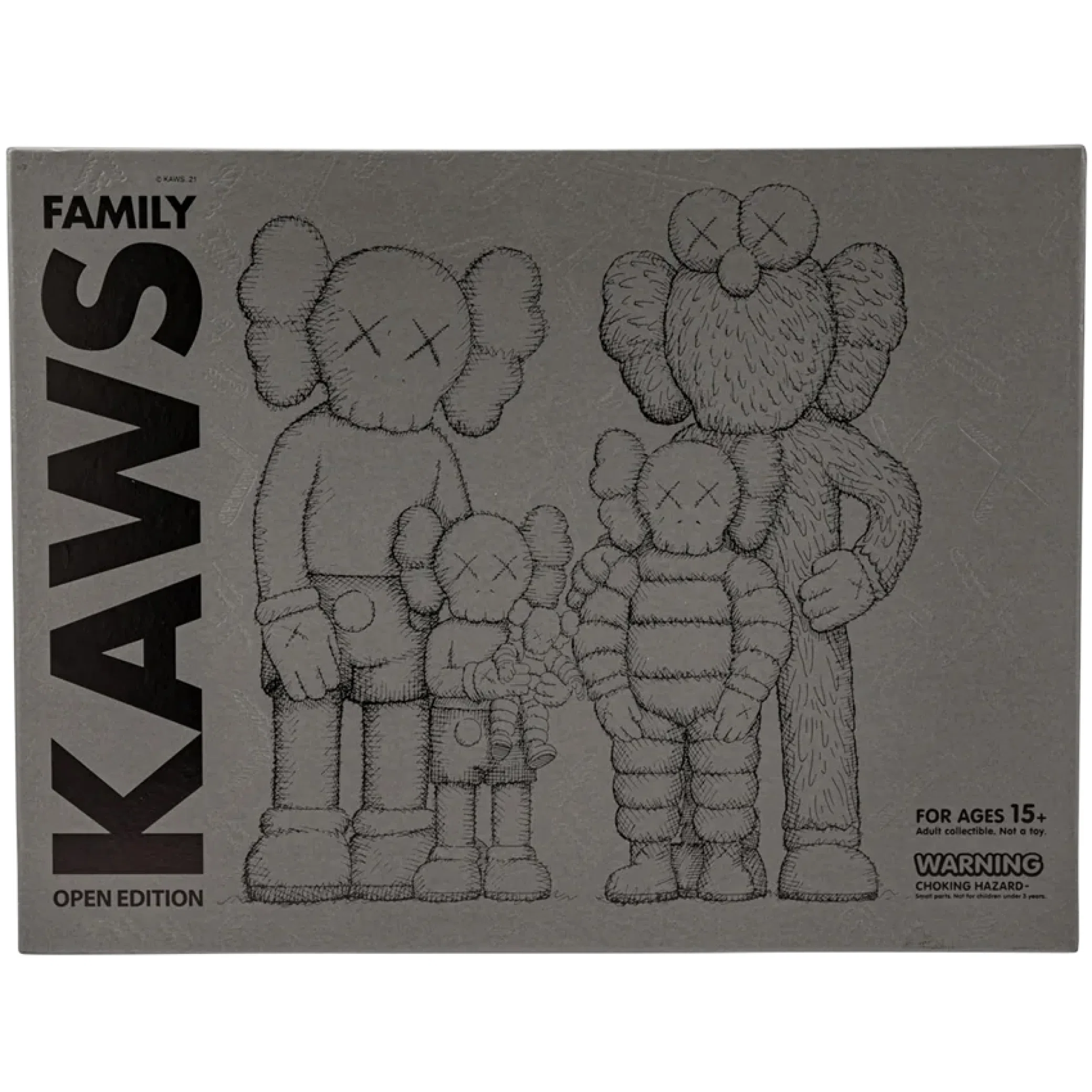 Игрушки Kaws Family "Brown" | Farsel