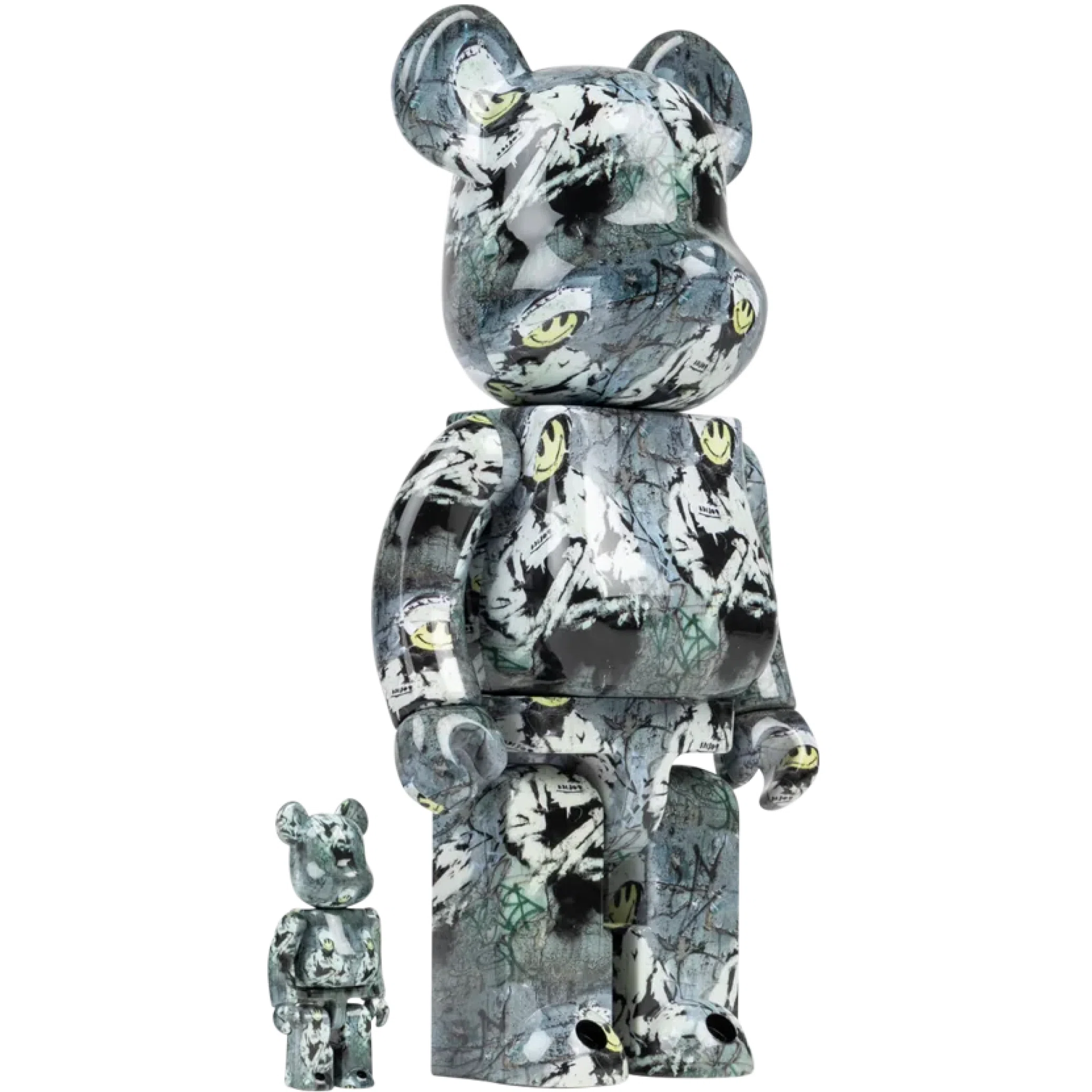  Medicom Toy Bearbrick Riot Cop "100% AND 400%" | Farsel