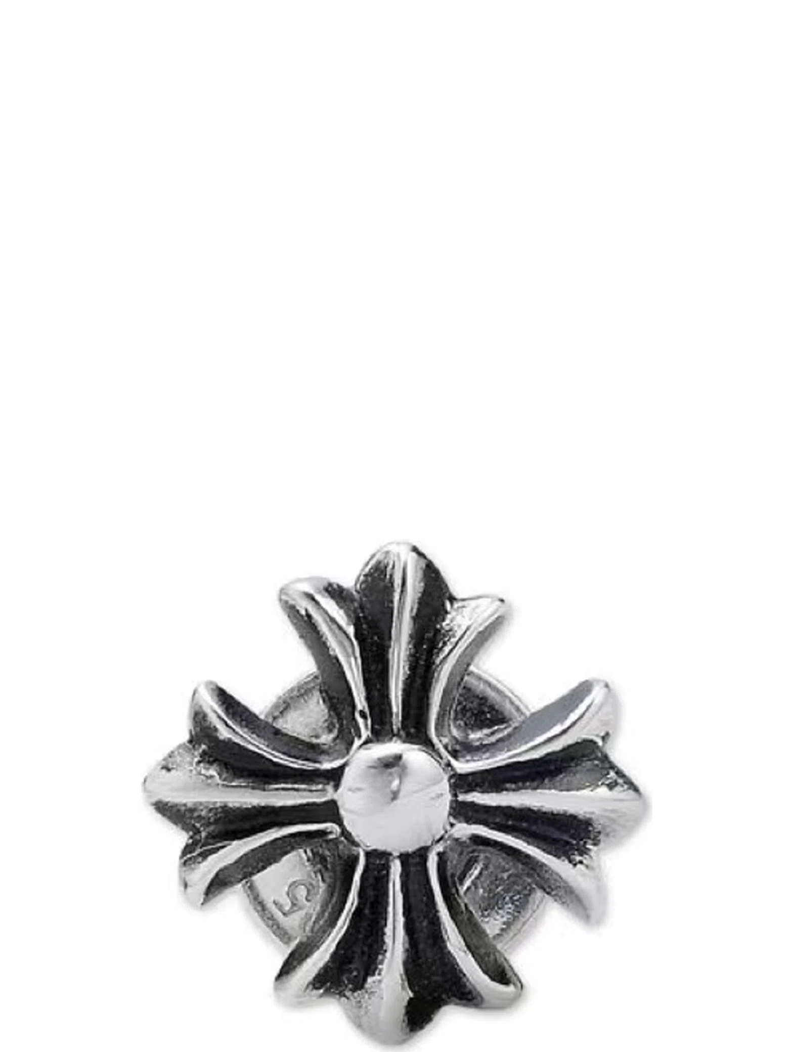 Украшения Chrome Hearts Small Cross 925 Silver Single Earring "Silver" | Farsel