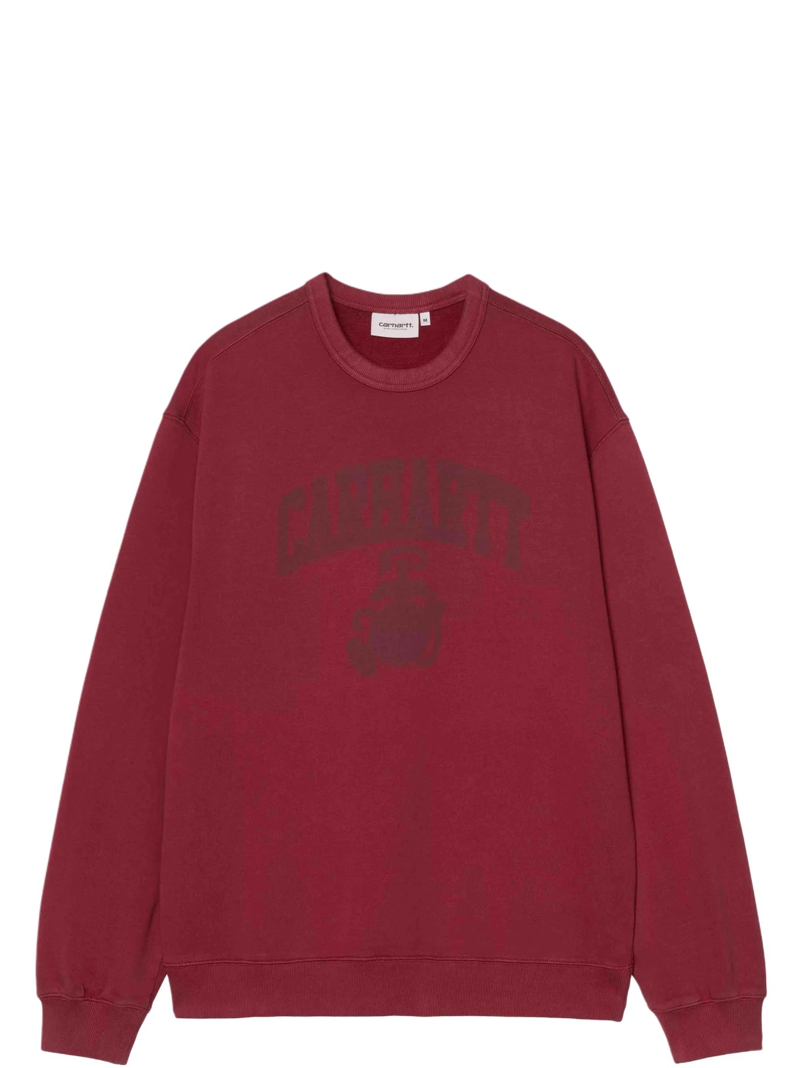 Свитеры Carhartt WIP Faded Pond Corps Sweatshirt Cypress "Red" | Farsel