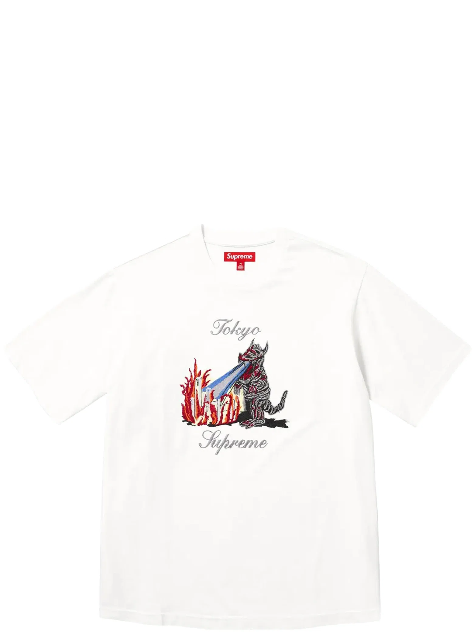 Футболки Supreme Monster Short-Sleeve Top "White" | Farsel