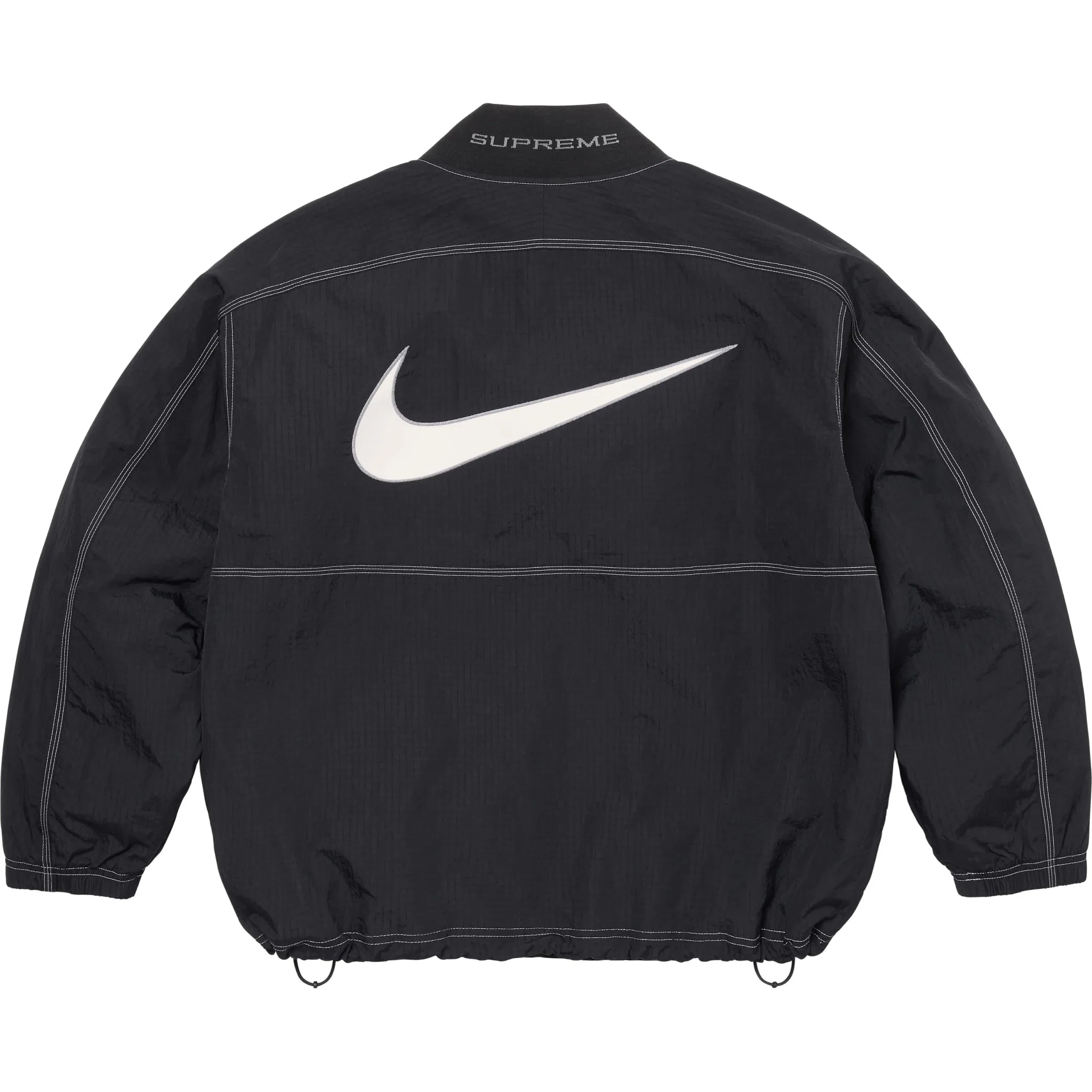 Куртки Supreme SS24 Nike Ripstop Pullover "Black" | Farsel