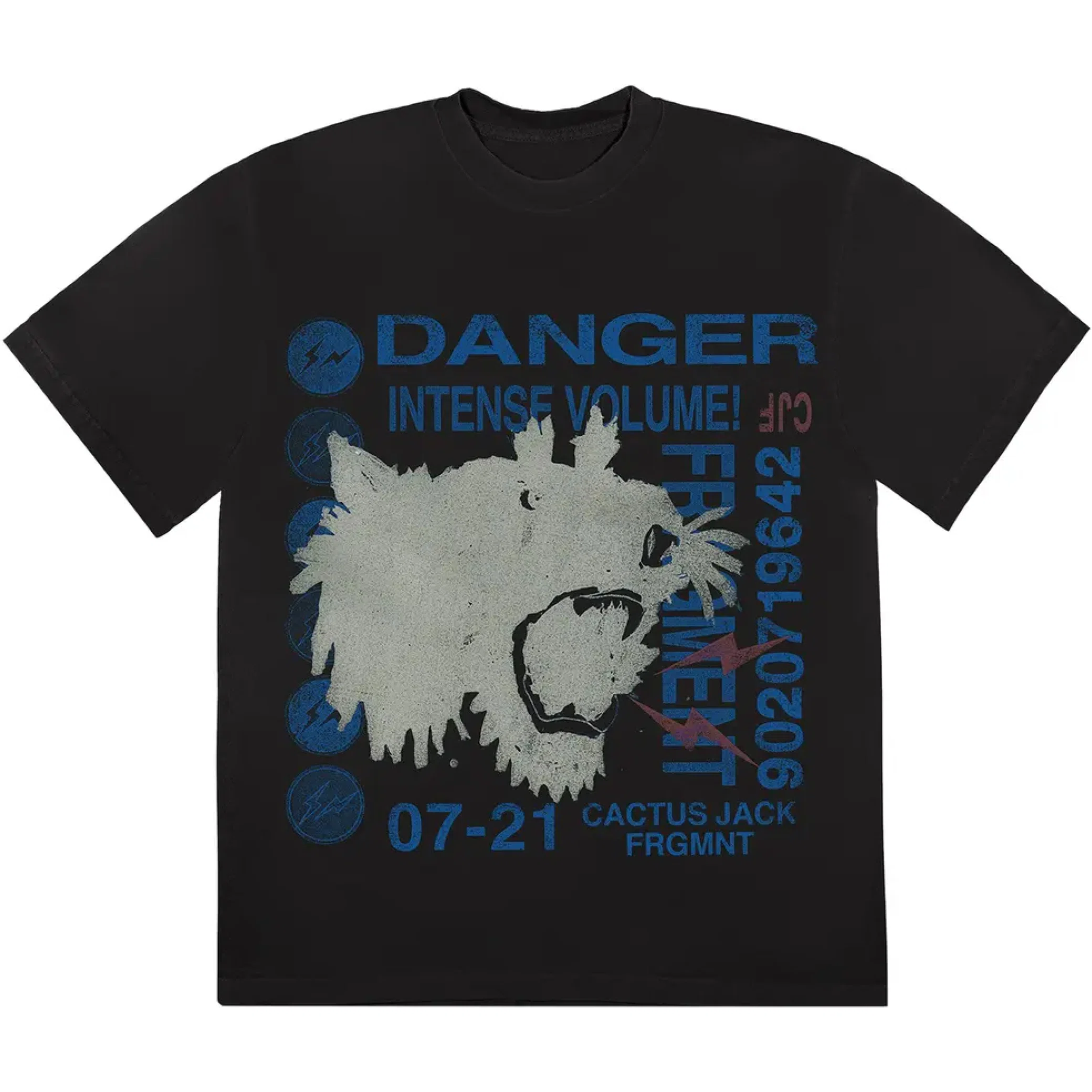 Футболки Travis Scott FW23 Fragment Danger Tee "Black" | Farsel
