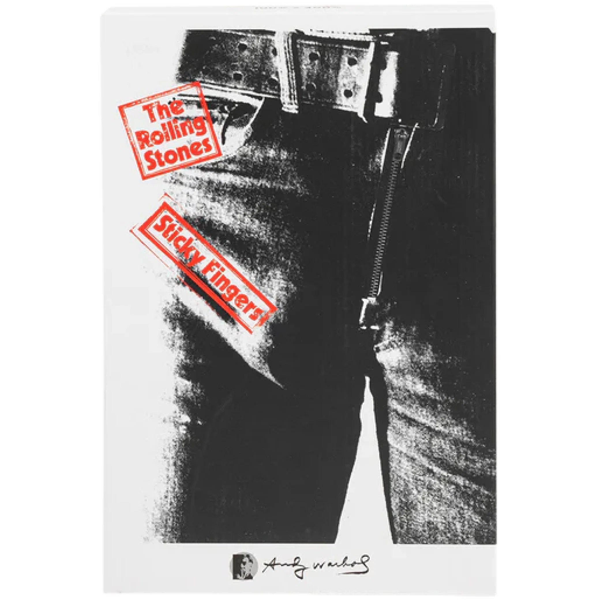  Medicom Toy Bearbrick Andy Warhol "The Rolling Stones - Sticky Fingers 100% 400%" | Farsel