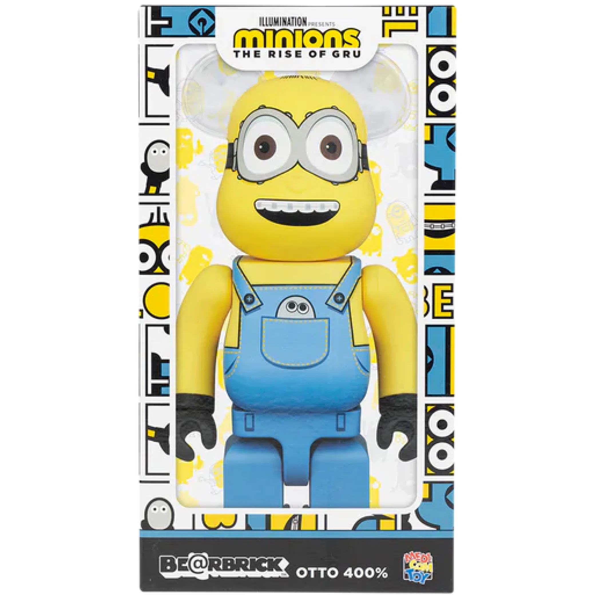 Игрушки Medicom Toy Bearbrick Despicable Me Otto Minion "400%" | Farsel