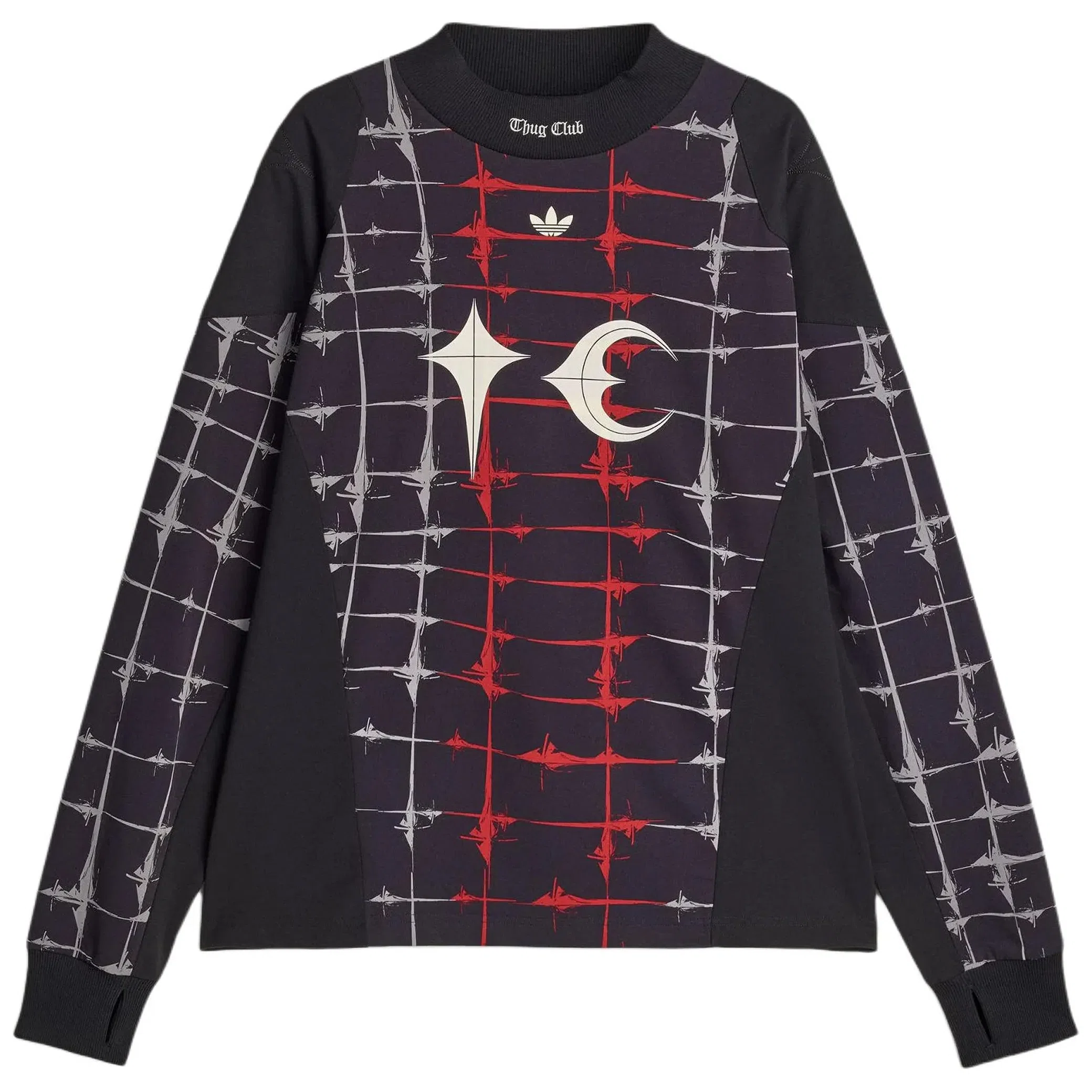Лонгсливы Adidas Thug Club Goalie x T-Shirt Long Sleeve "Black" | Farsel