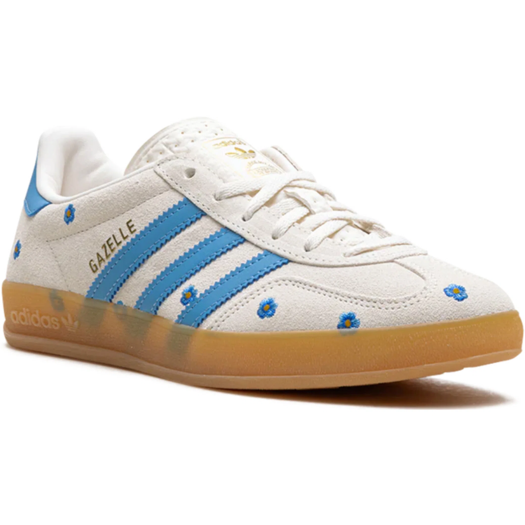  Adidas Gazelle Indoor WMNS "Light Blue Floral" | Farsel