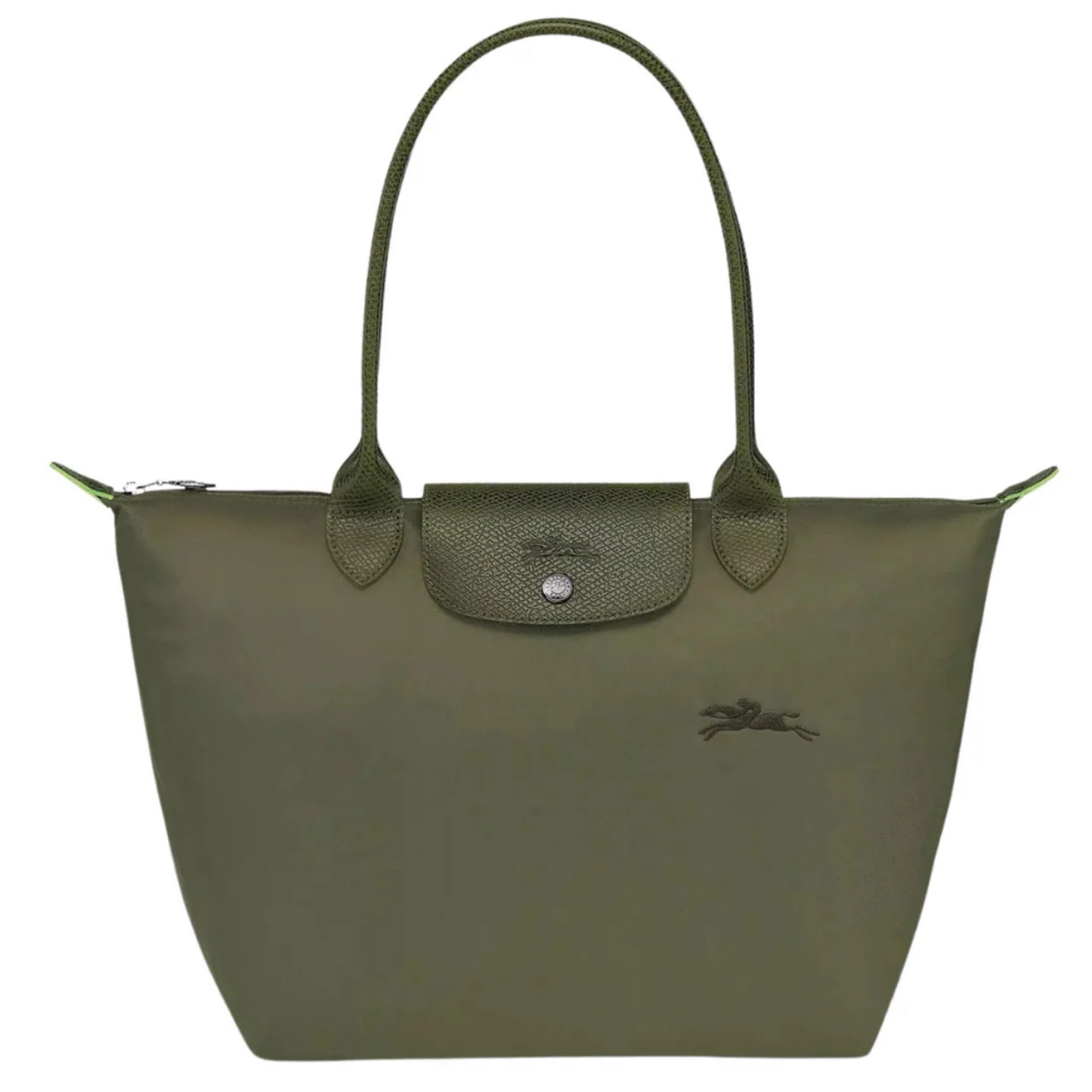 Сумки Longchamp Le Pliage Green M Tote Bag Recycled Canvas "Forest" | Farsel
