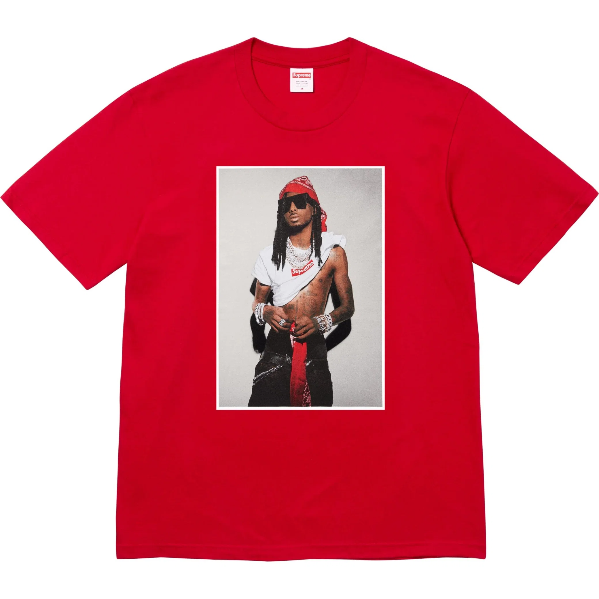  Supreme FW25 Playboi Carti Tee "Red" | Farsel
