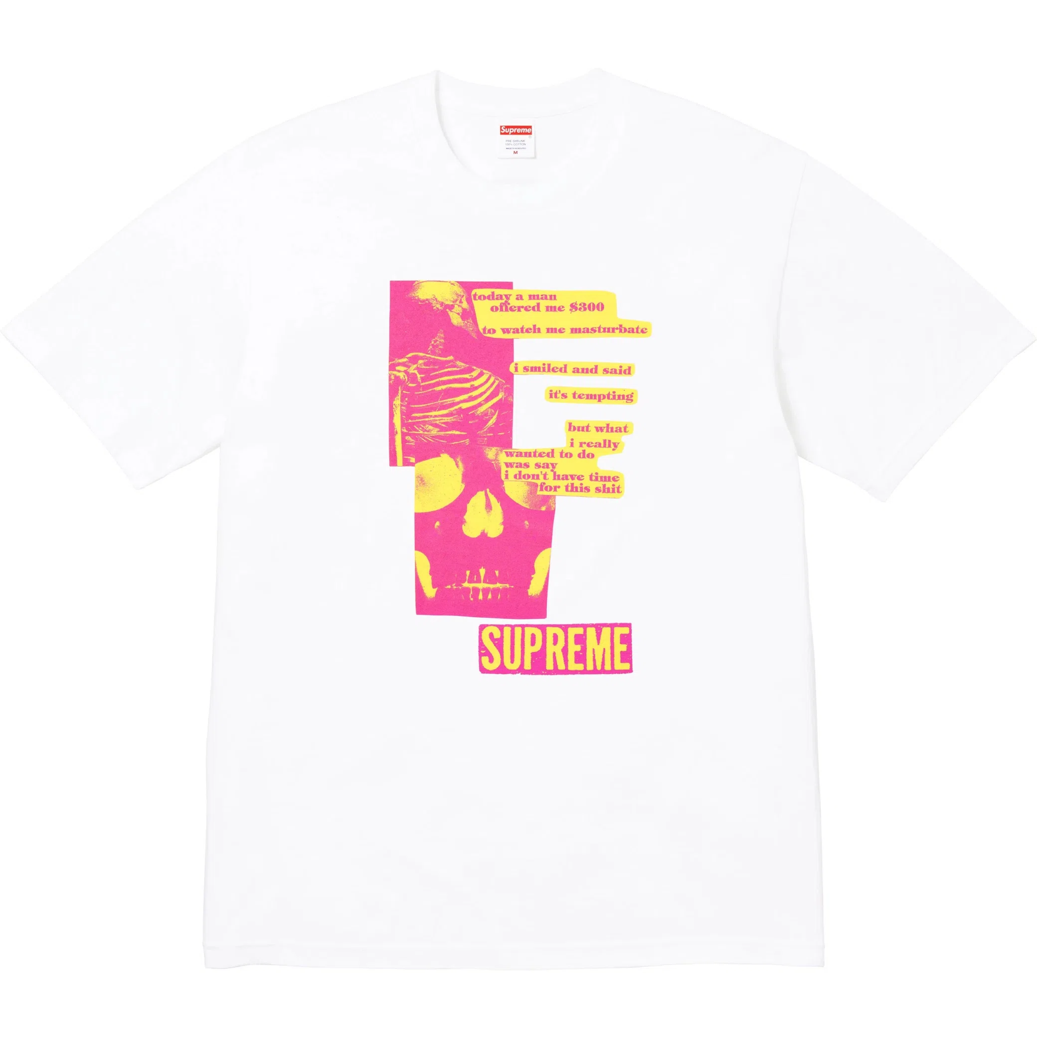  Supreme SS25 Anatomy Tee "White" | Farsel