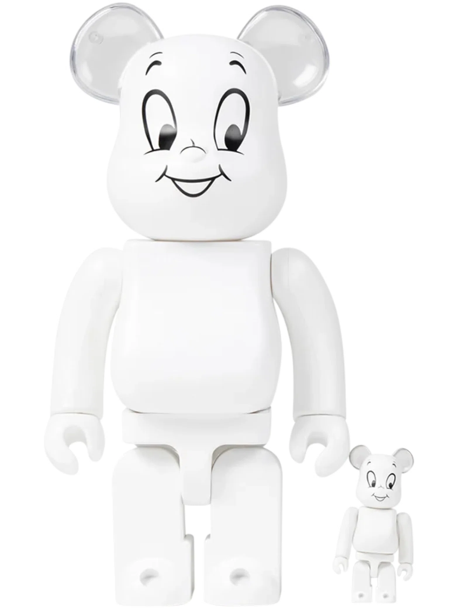Игрушки Medicom Toy Casper The Friendly Ghost Bearbrick "100% and 400%" | Farsel