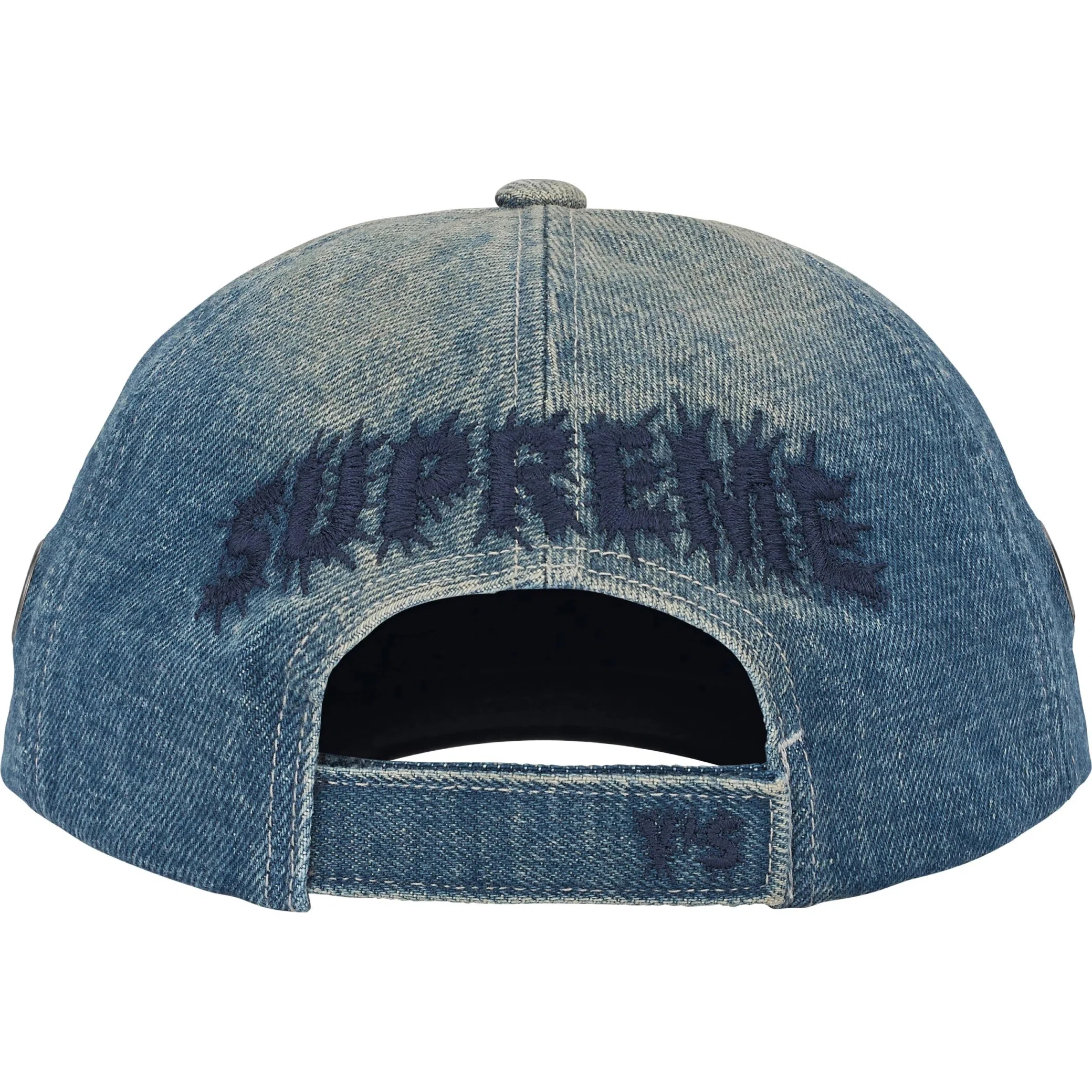 Кепки Supreme FW25 Y’s by Yohji Yamamoto Grommet 6-Panel "Washed Blue" | Farsel
