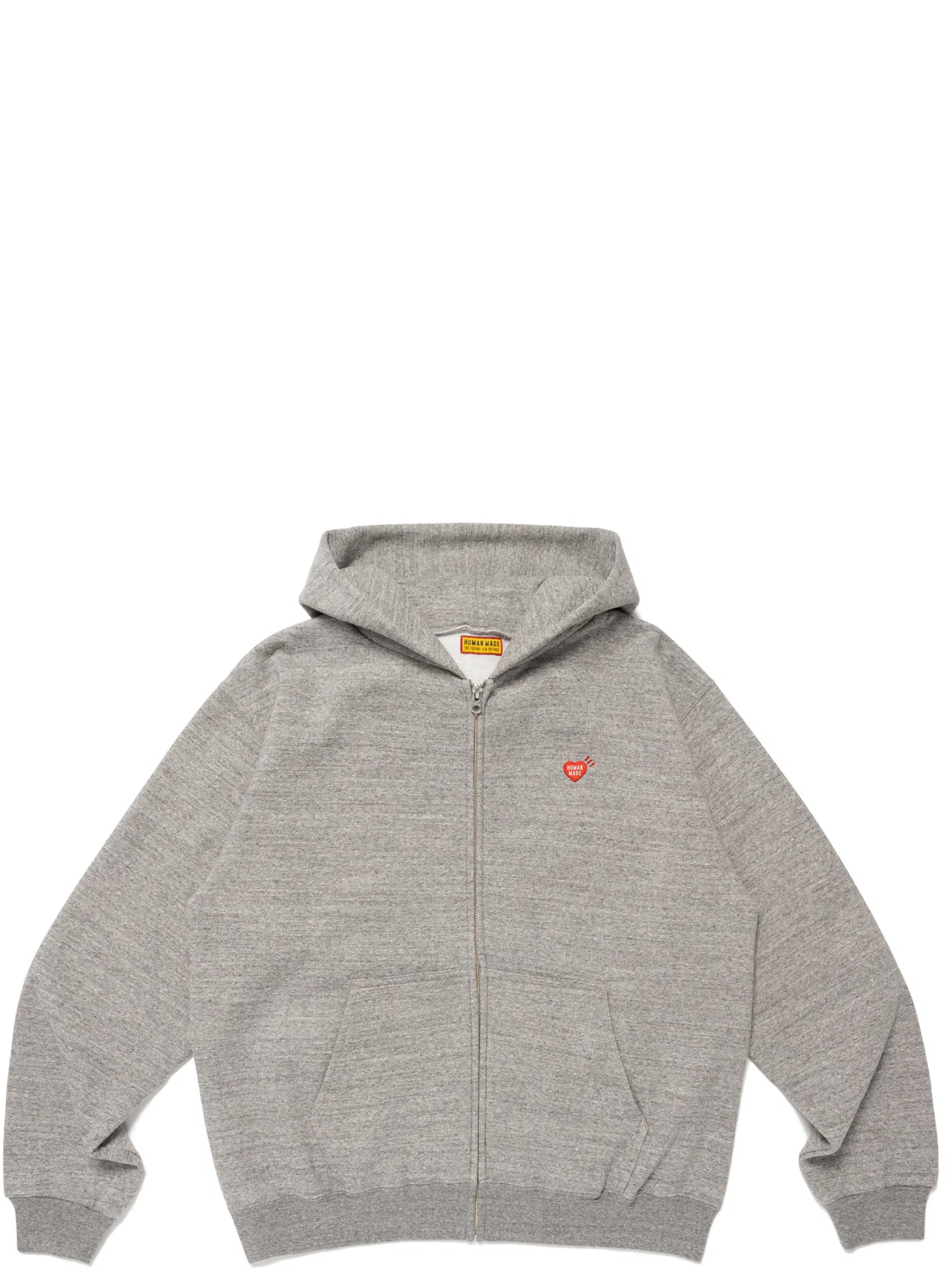 Худи Human Made Classic Zip Up Sweat Hoodie "Grey" | Farsel
