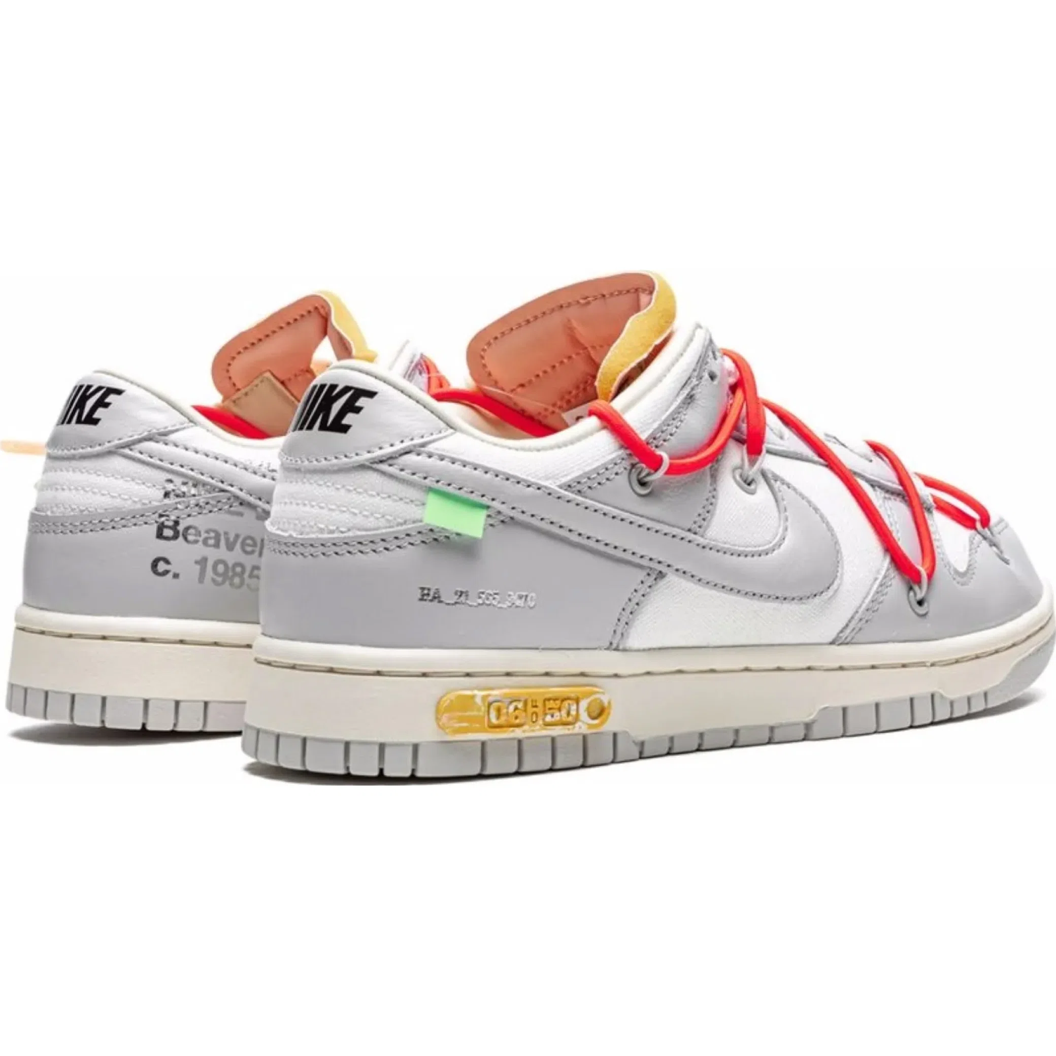 Кроссовки Nike Dunk Low "Off-White - Lot 6" | Farsel