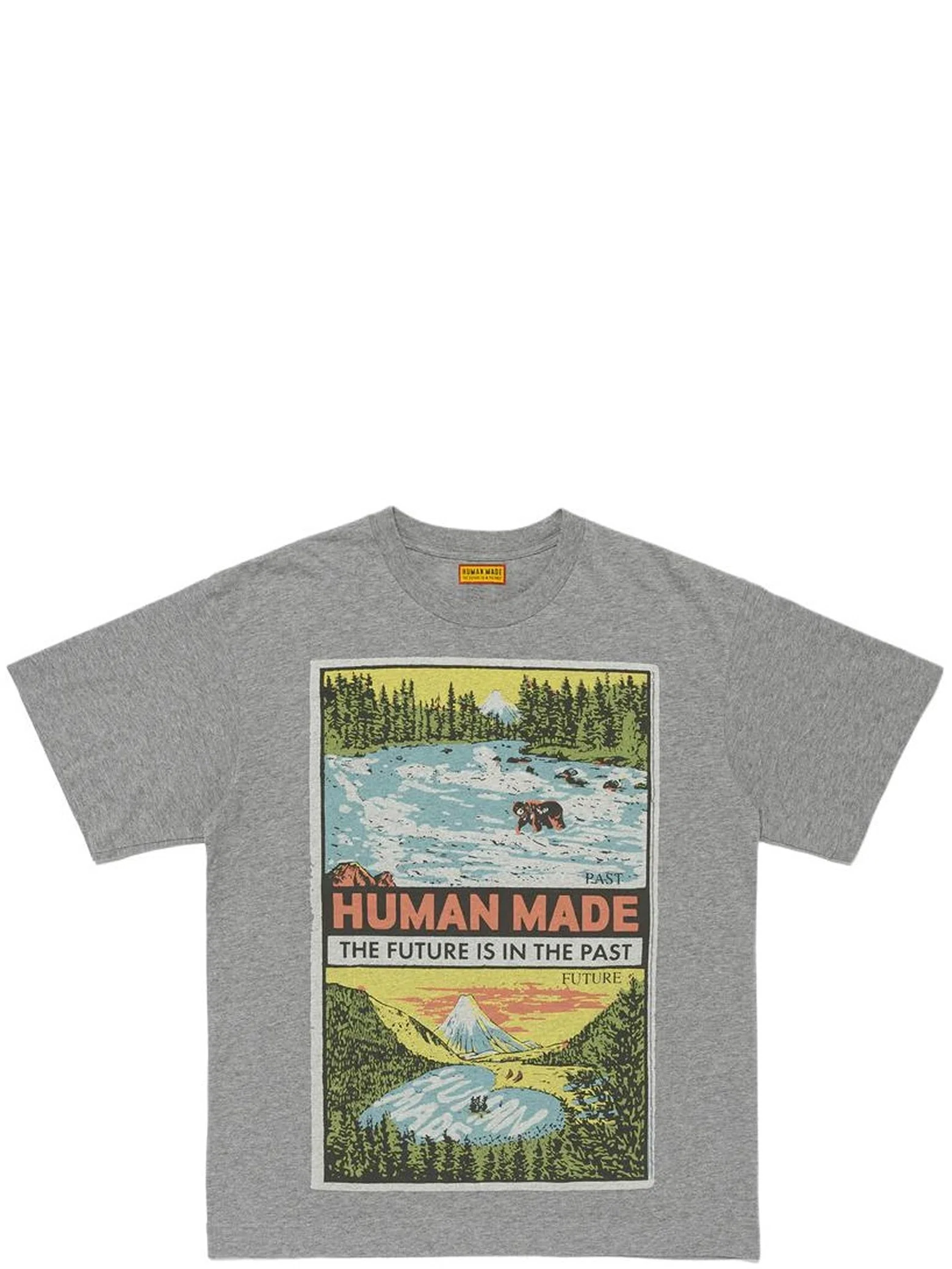 Футболки Human Made Graphic T-Shirt "Grey" | Farsel