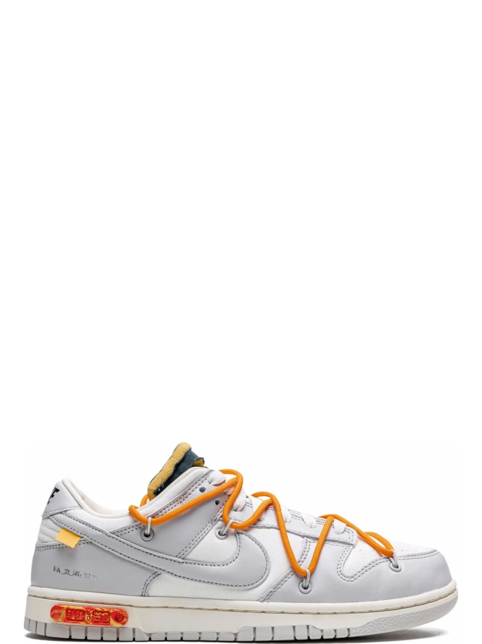 Кроссовки Nike Dunk Low "Off-White - Lot 44" | Farsel