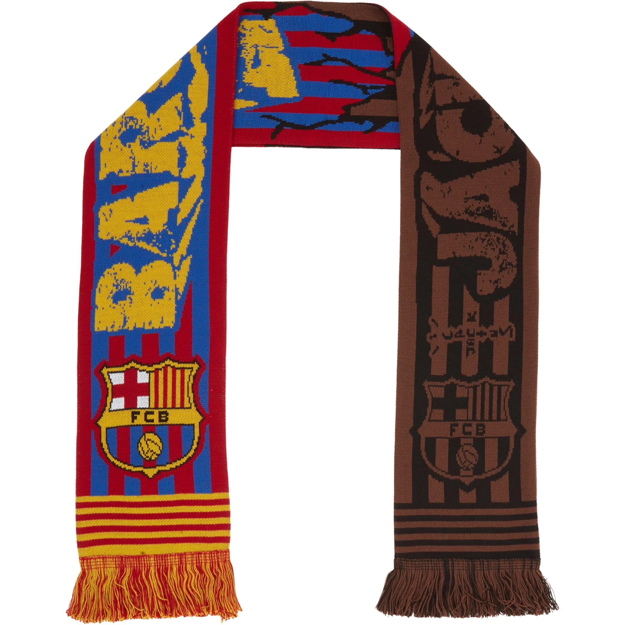  Travis Scott CJ X FCB BARÇA JACK FOOTBALL CLUB SCARF | Farsel