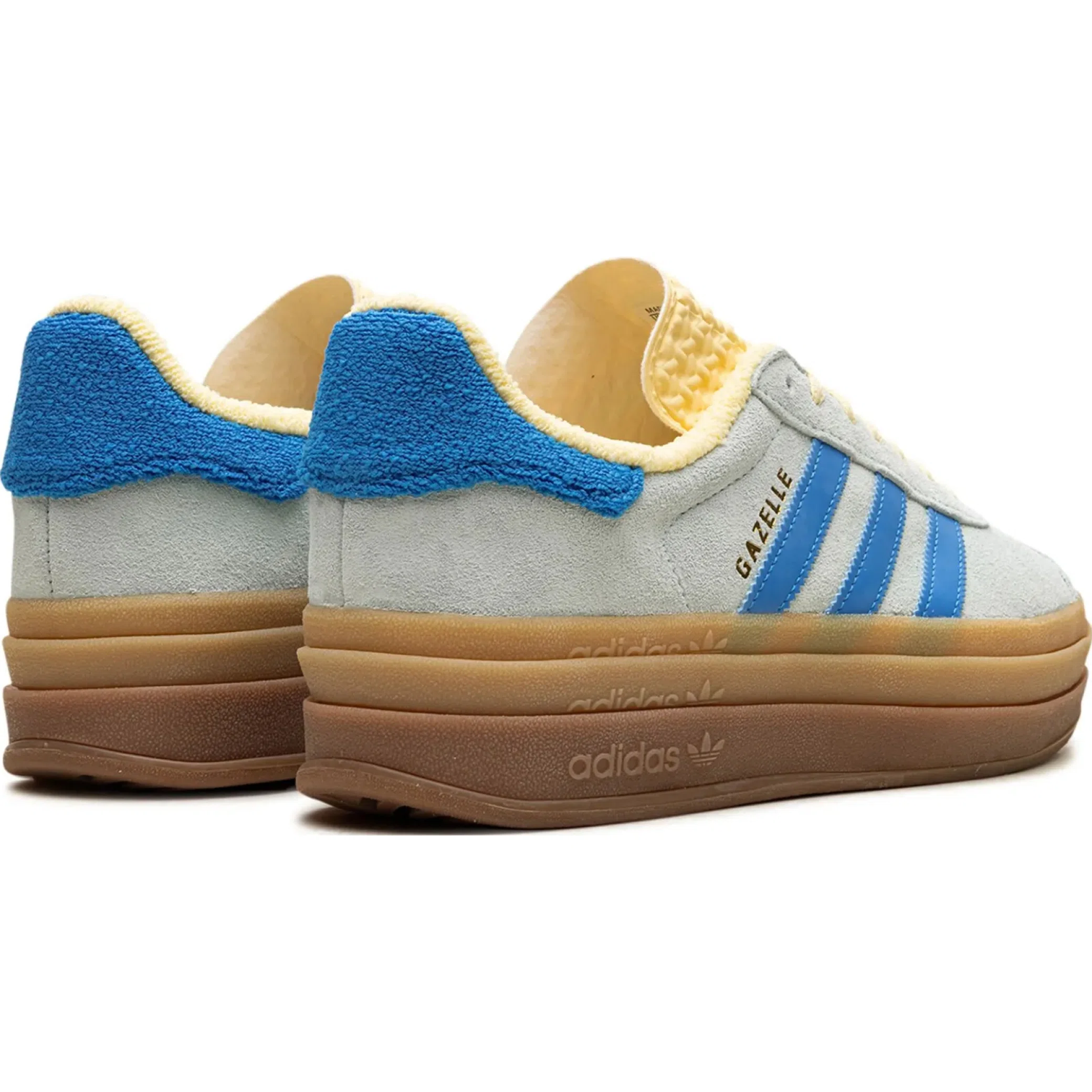  Adidas Gazelle Bold Wmns "Almost Blue Yellow" | Farsel