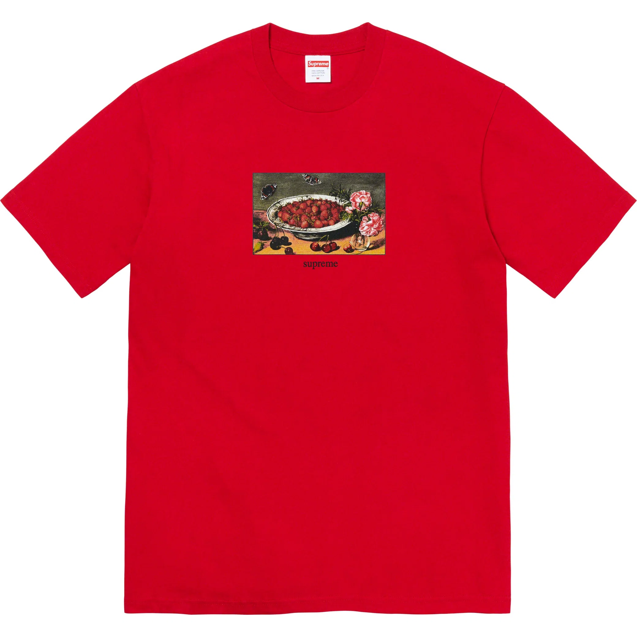 Футболки Supreme SS23 Strawberries Tee "Red" | Farsel