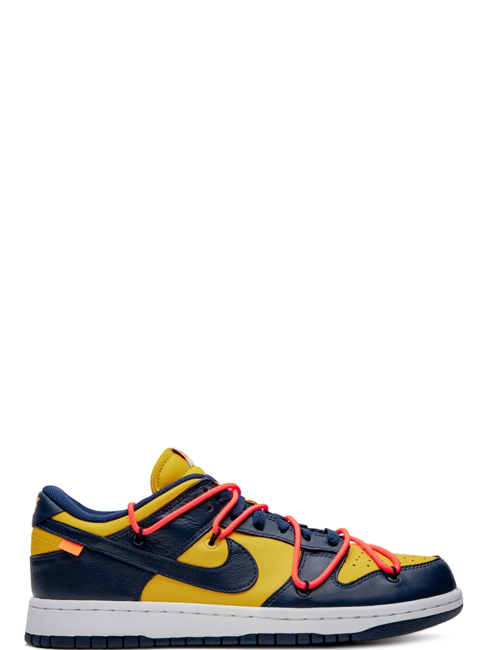 Кроссовки Nike Dunk Low "Off-White - University Gold" | Farsel