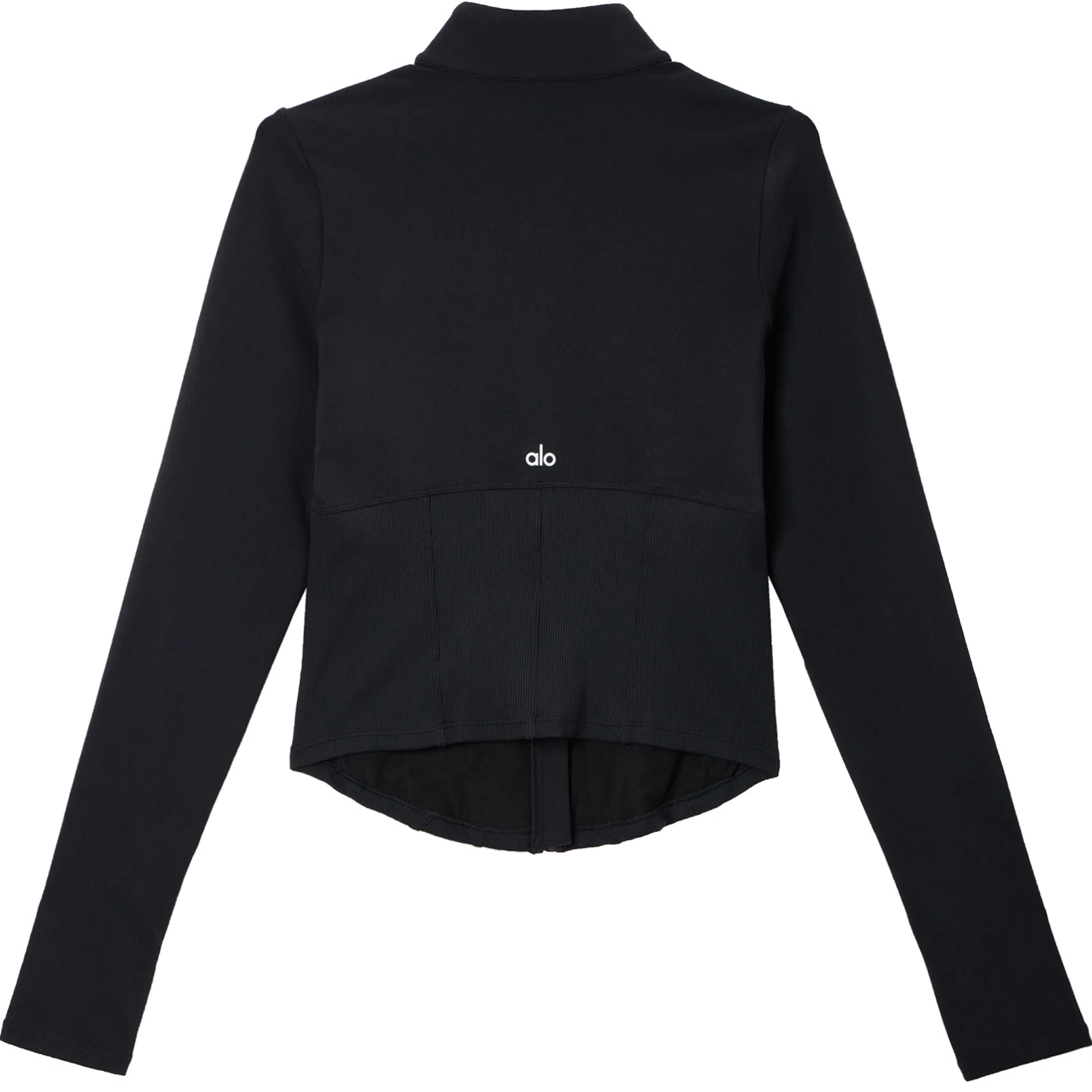 Рашгарды Alo Yoga Airbrush Corset Full Zip Jacket "Black" | Farsel