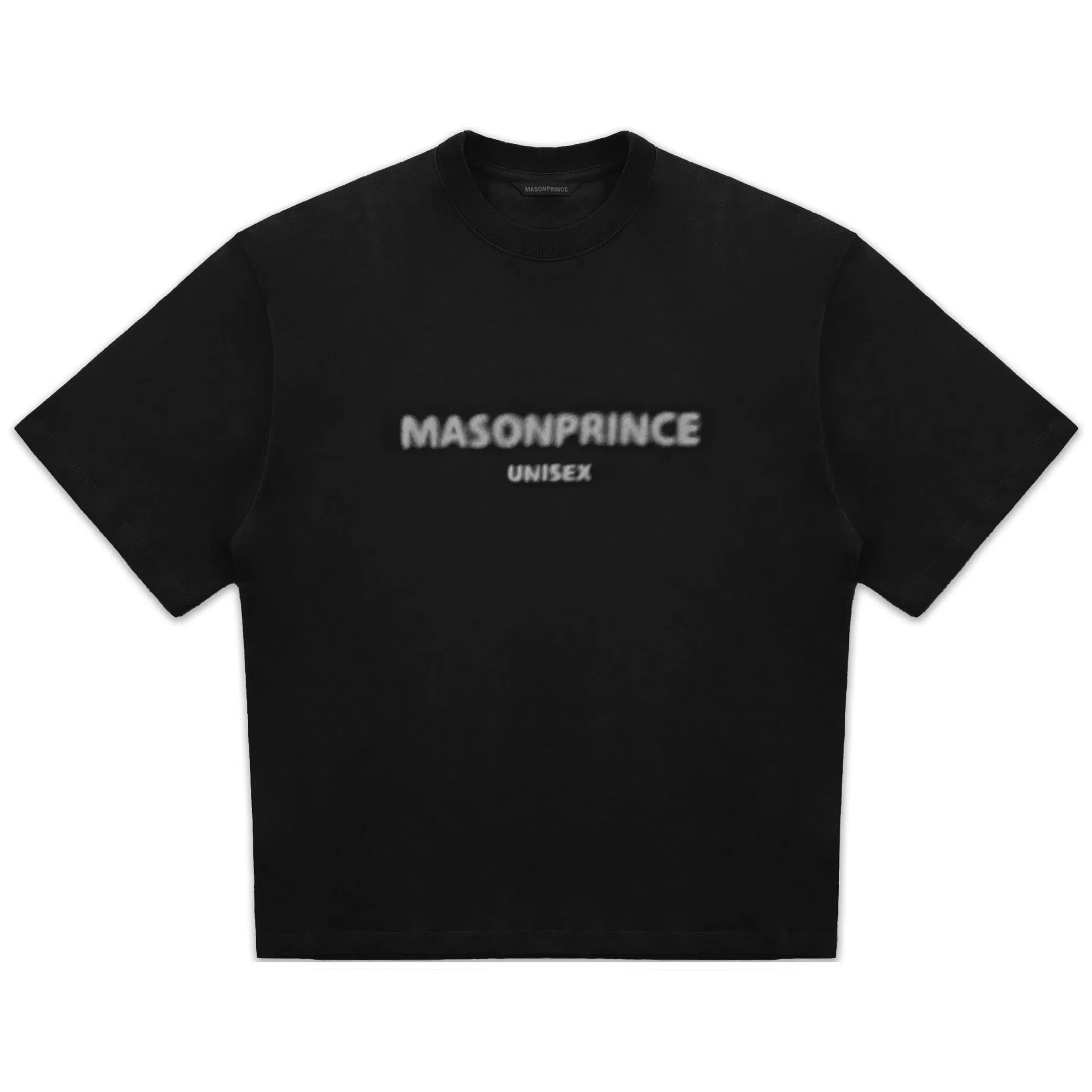 Футболки MASONPRINCE Blurred Logo Tee "Black / White" | Farsel