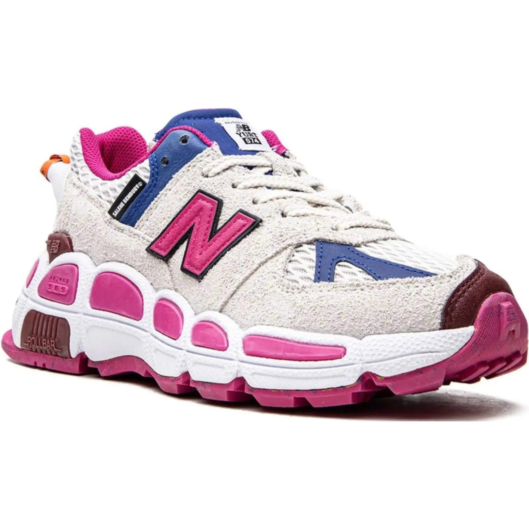  New Balance 574 YURT "Salehe Bembury - Universal Communication Workwear White" | Farsel