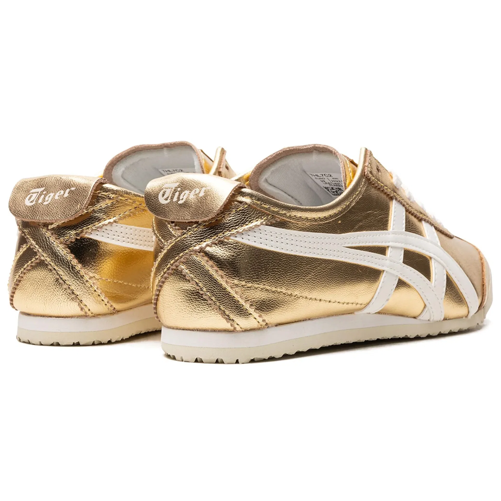 Кроссовки Asics Onitsuka Tiger Mexico 66 "Gold White" | Farsel