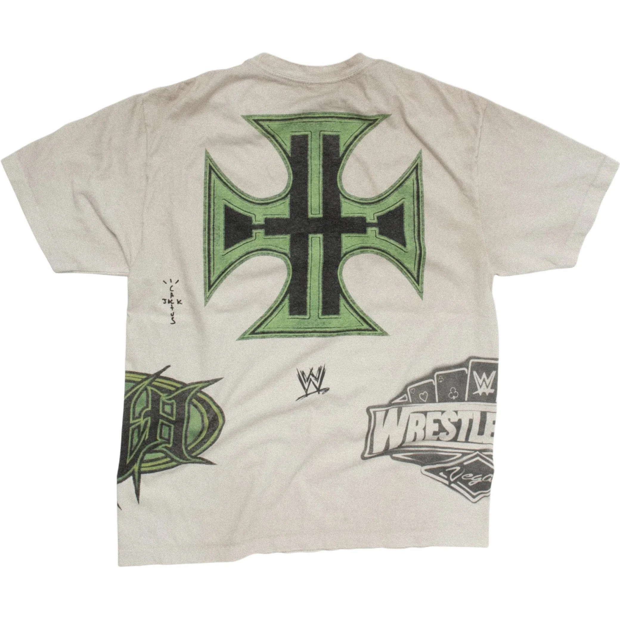 Футболки Travis Scott SS25 WWE The Game Triple H Tee "White" | Farsel