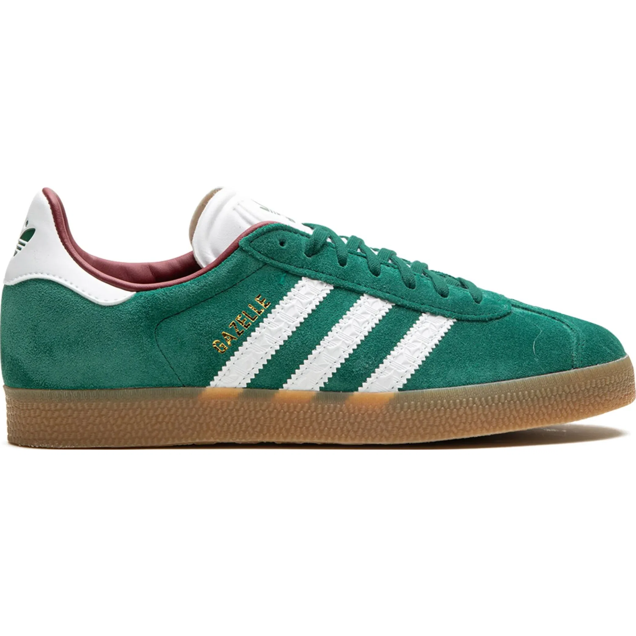 Кроссовки Adidas Gazelle "Collegiate Green Burgundy" | Farsel