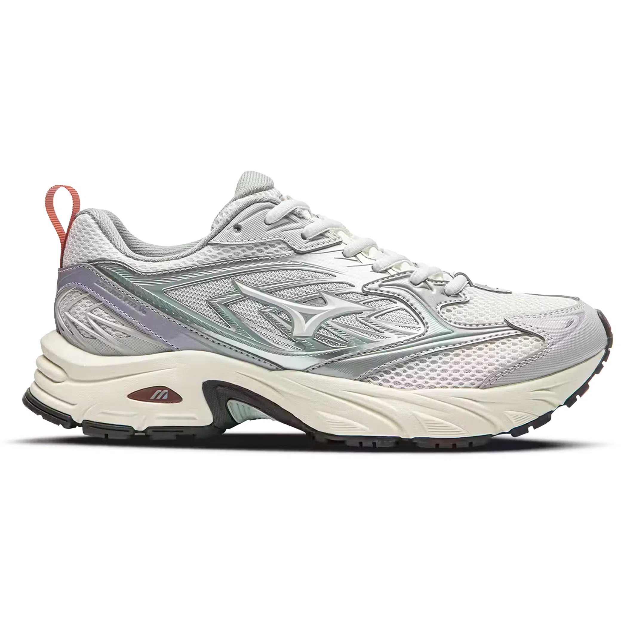 Кроссовки Mizuno FIYI V2 "Flat Mushroom Gray / Silver / Lilac" | Farsel
