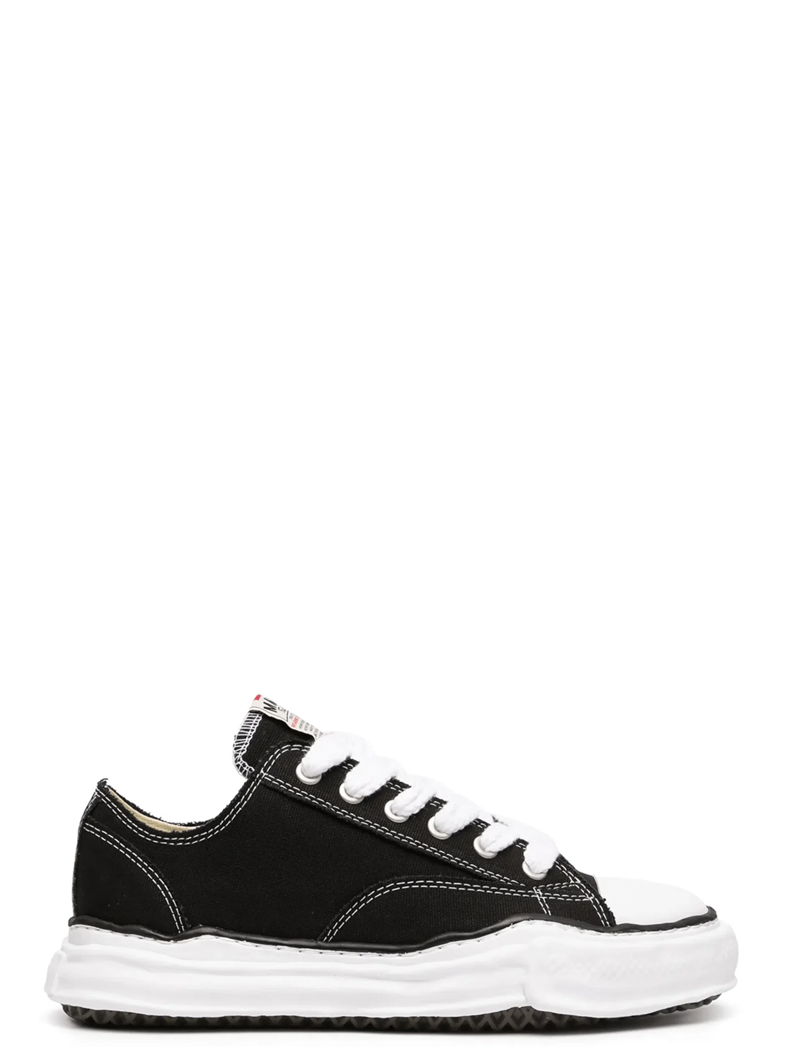 Кеды Maison MIHARA YASUHIRO Peterson OG Sole Canvas Low "Black" | Farsel