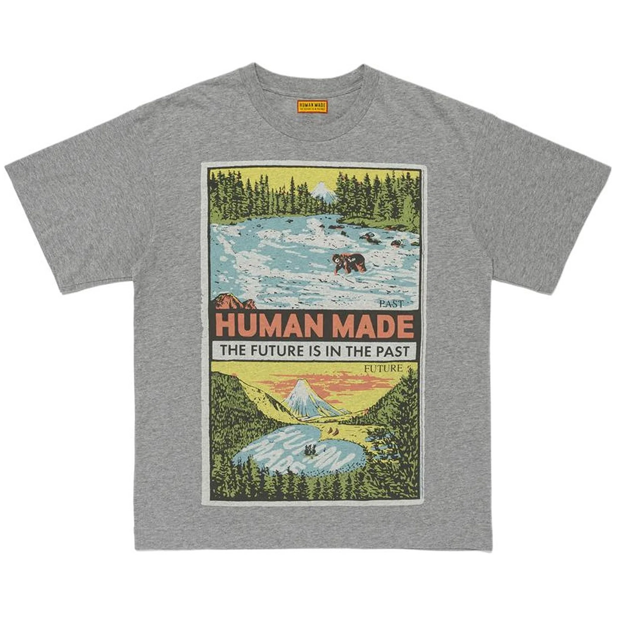 Футболки Human Made Graphic T-Shirt "Grey" | Farsel
