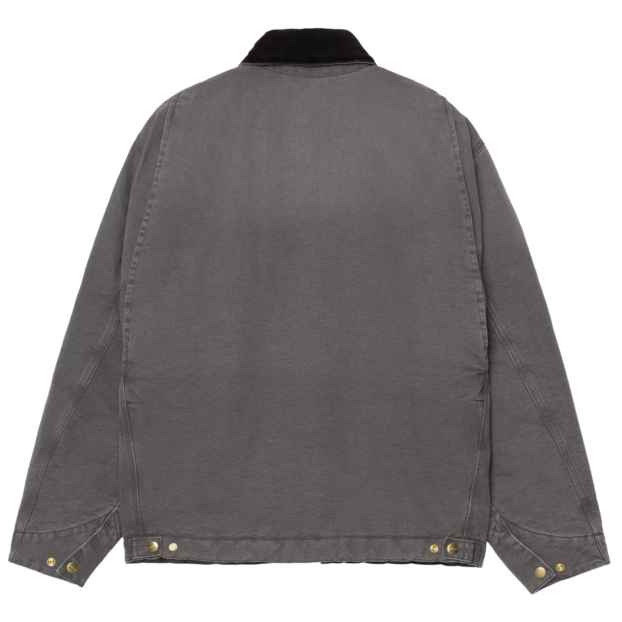 Куртки Carhartt OG Detroit Jacket "Graphite / Black Stone Canvas" | Farsel