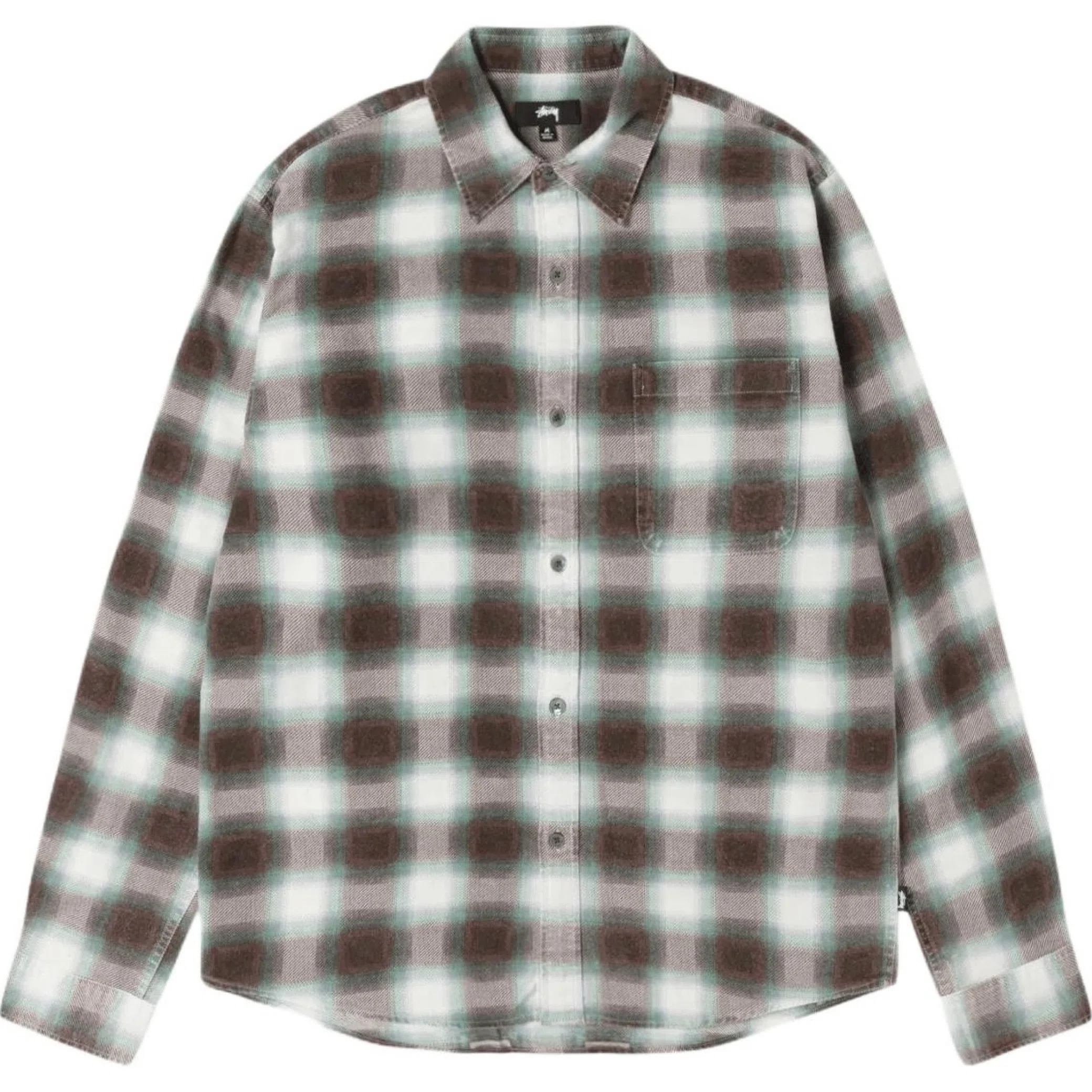 Рубашки Stussy June Plaid Shirt "Bone" | Farsel