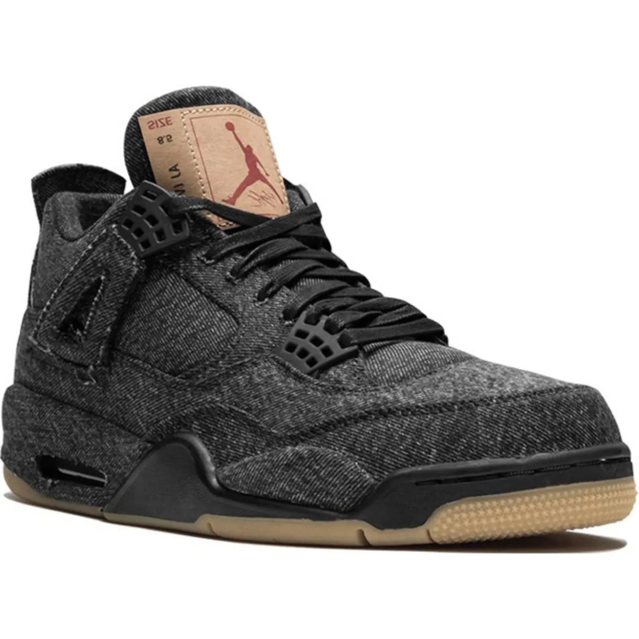 Кроссовки Nike Air Jordan 4 Retro Levis Nrg "Black Levis" | Farsel