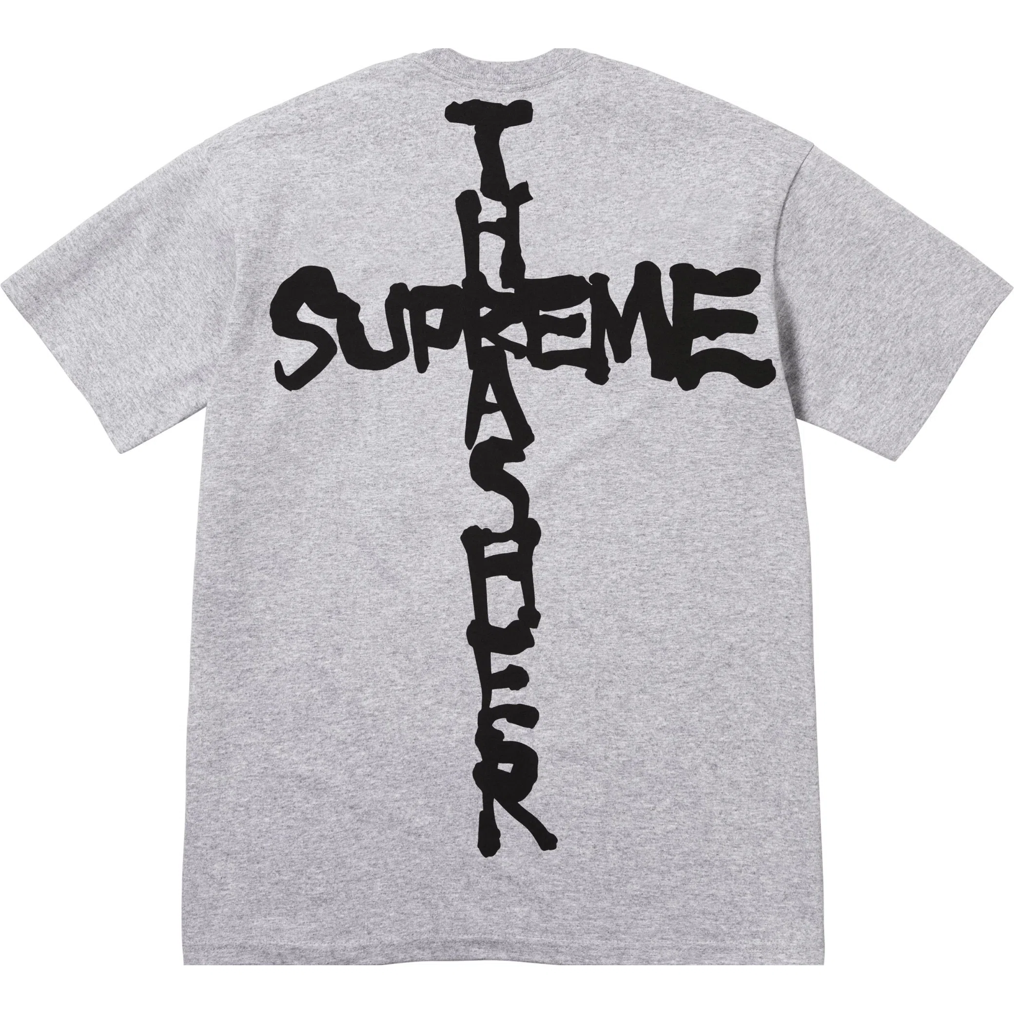  Supreme FW24 Thrasher Cross Tee "Heather Grey" | Farsel