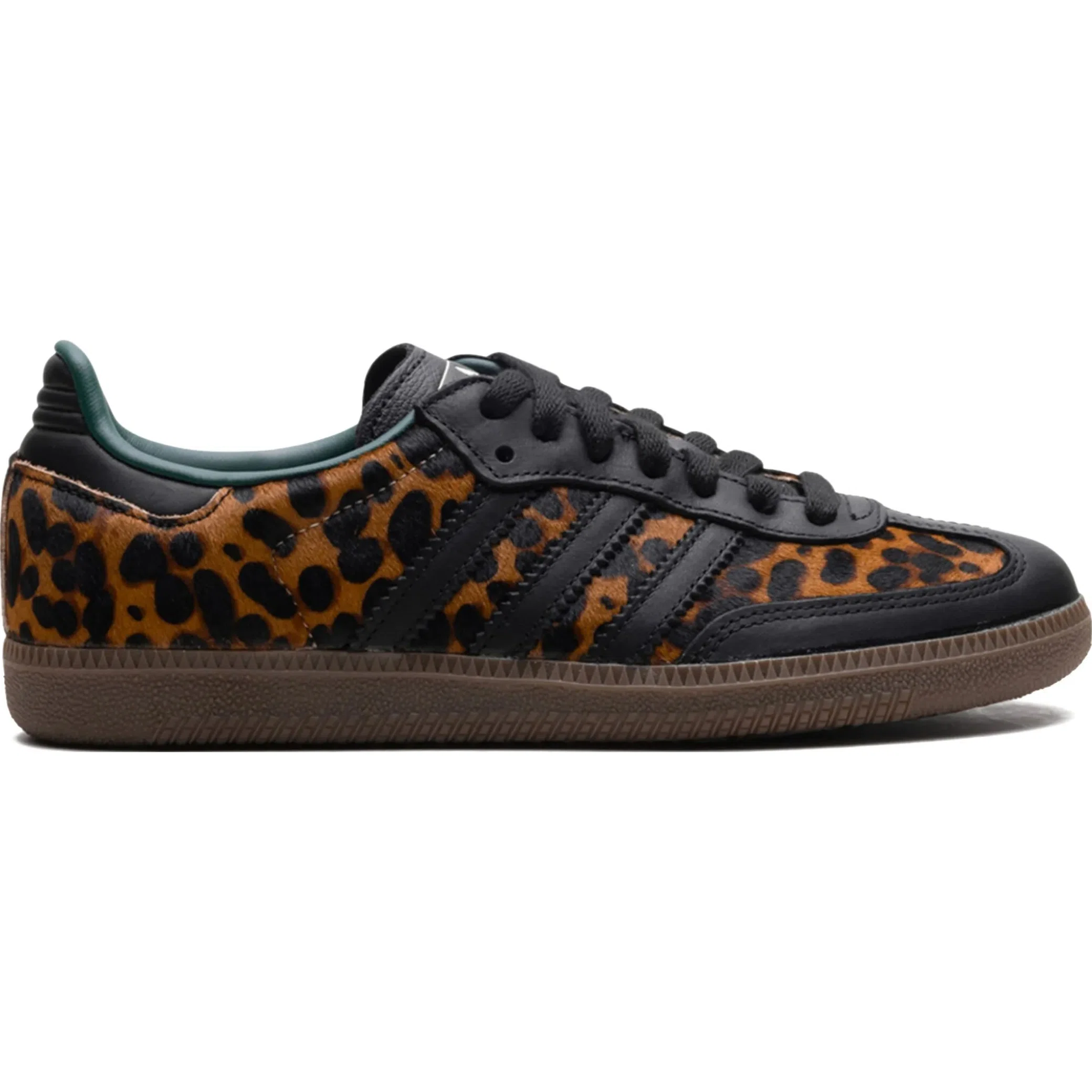  Adidas Samba OG WMNS "Black Green Leopard" | Farsel