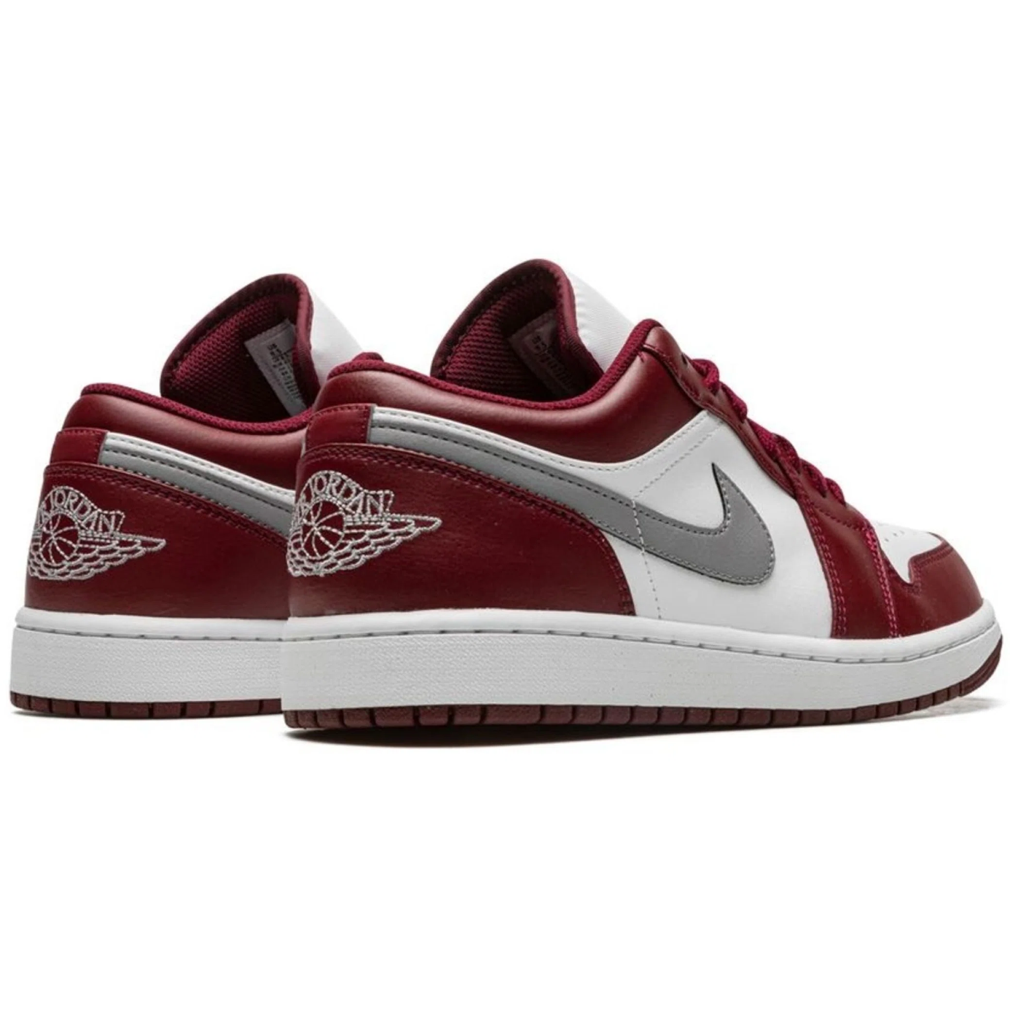 Кроссовки Nike Air Jordan 1 Low "White Bordeaux" | Farsel