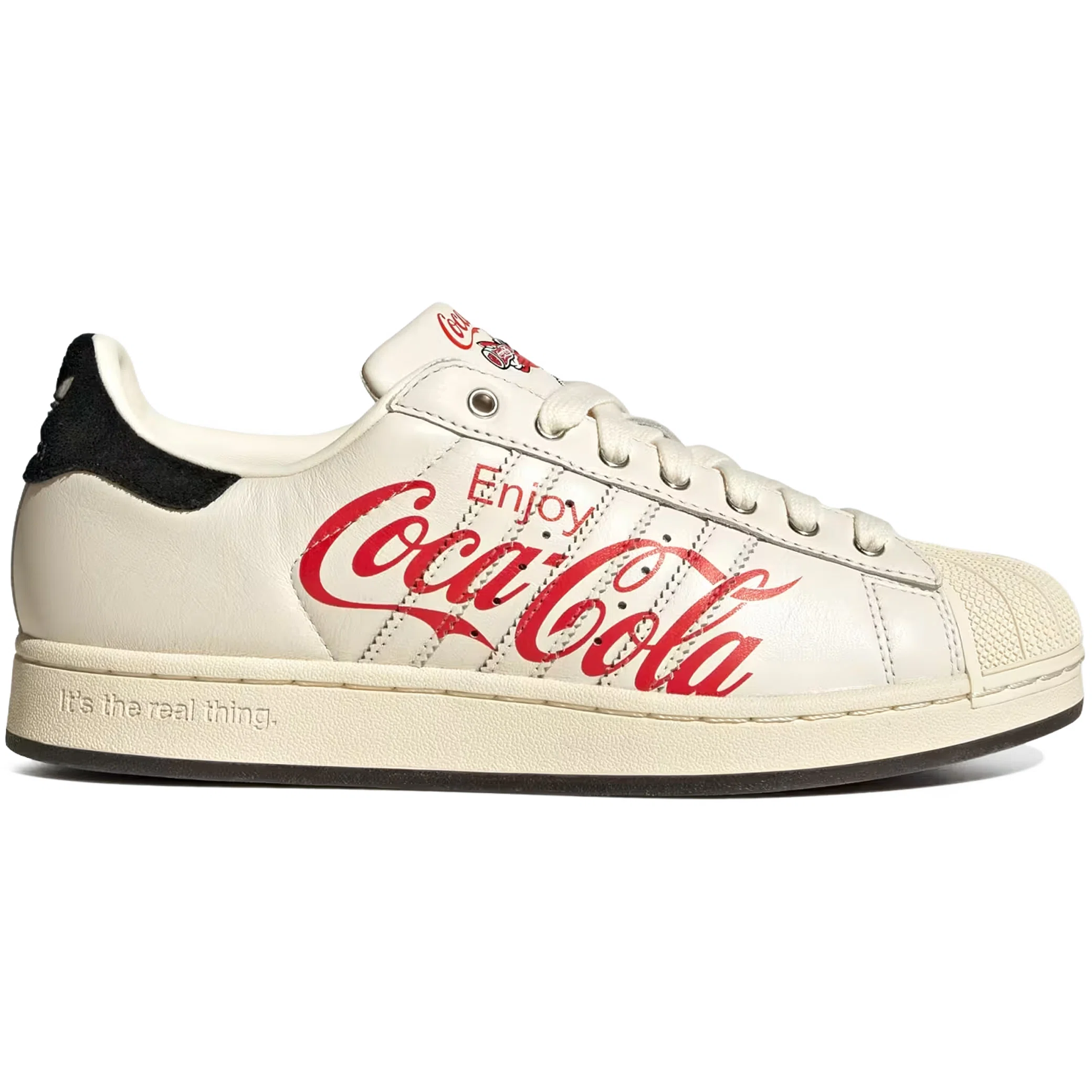 Кроссовки Adidas Coca-Cola Superstar "Core White / Core Black / Cream White" | Farsel