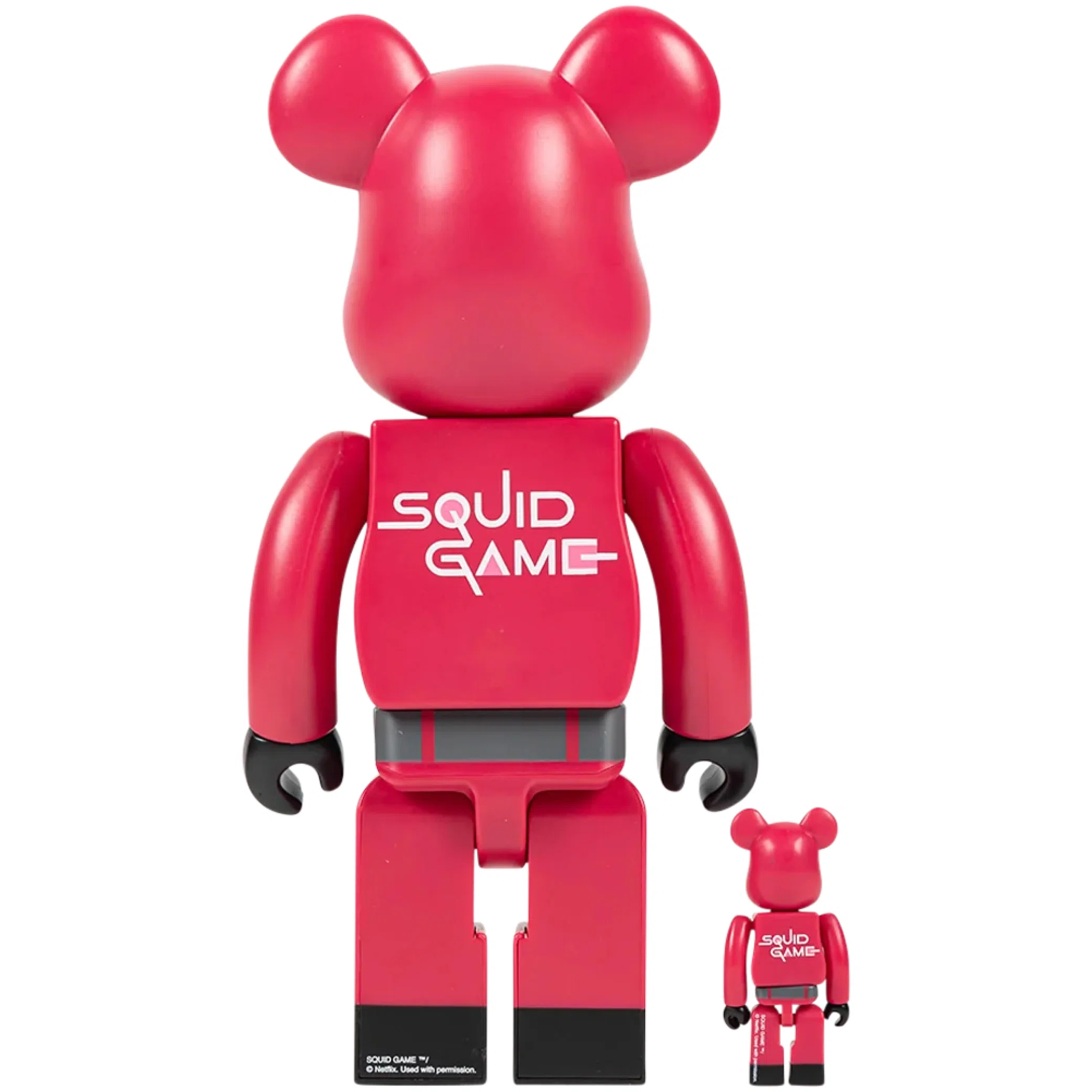 Игрушки Medicom Toy Bearbrick "Squid Game Guard (Square) 100% & 400%" | Farsel