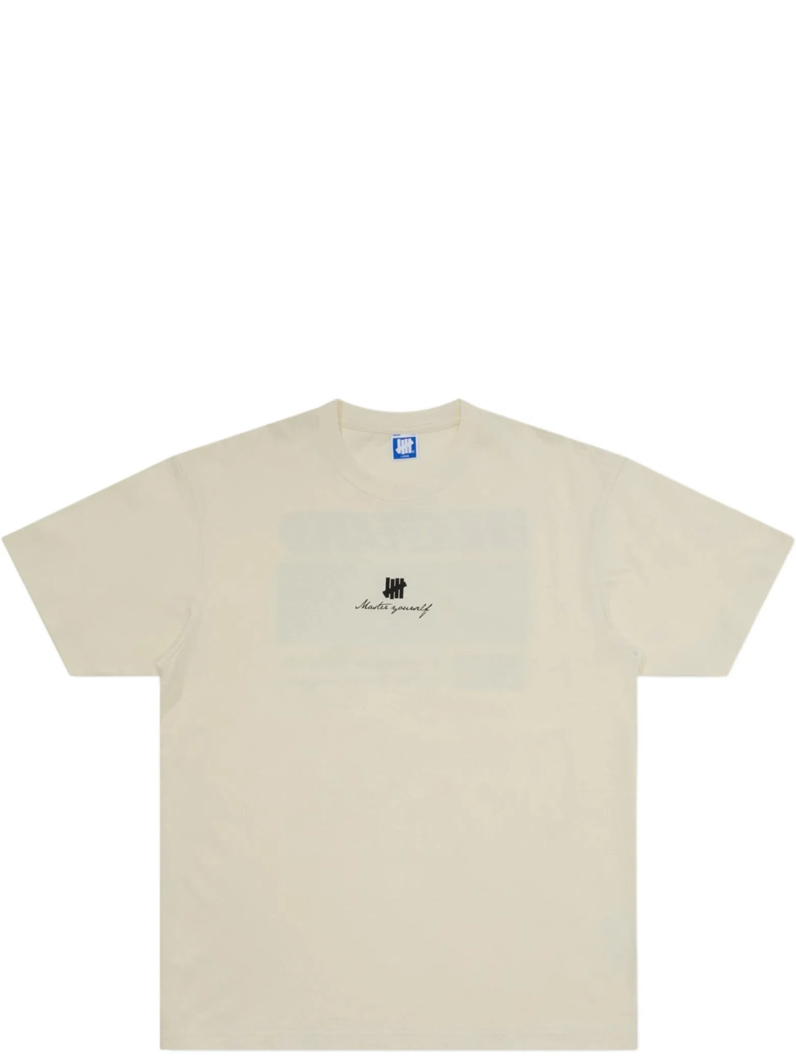 Футболки Undefeated SS26 T-Shirts Crew Neck Straight Fit "Ecru" | Farsel